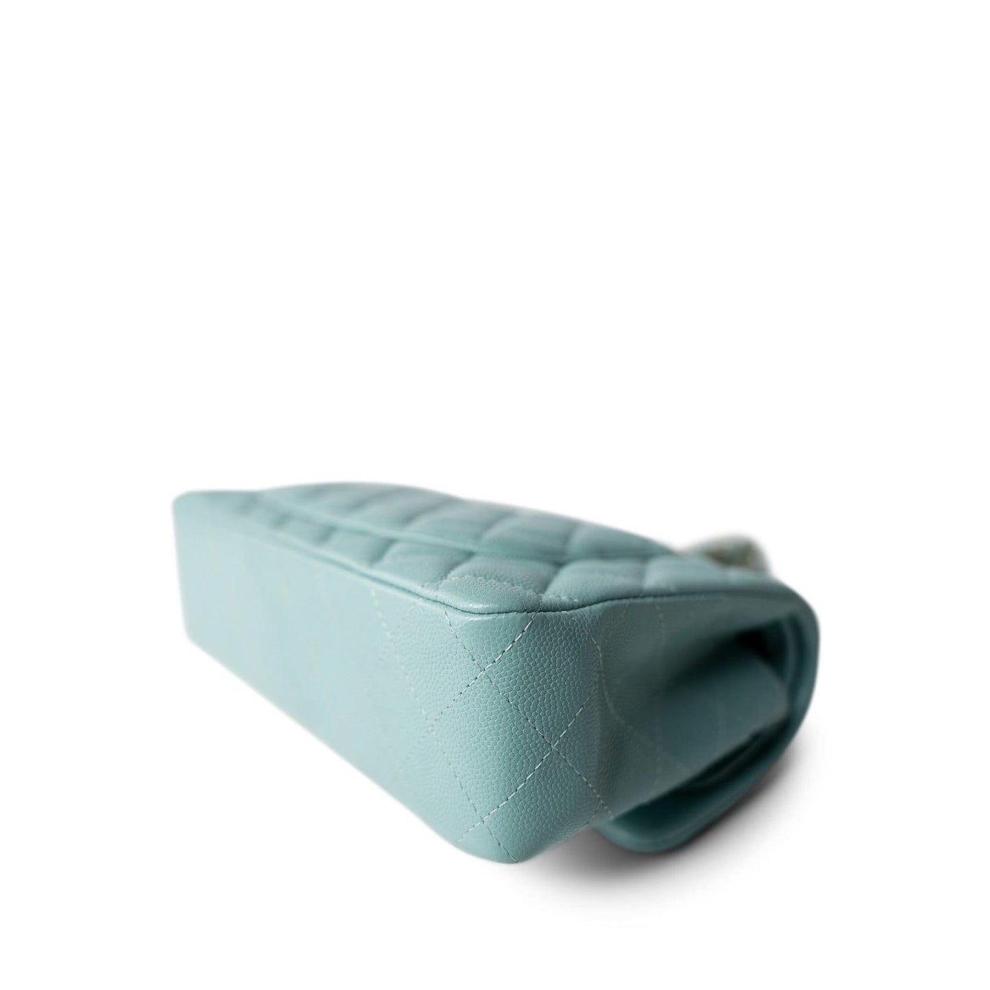 20C Tiffany Blue Small Classic Flap Light Gold Hardware