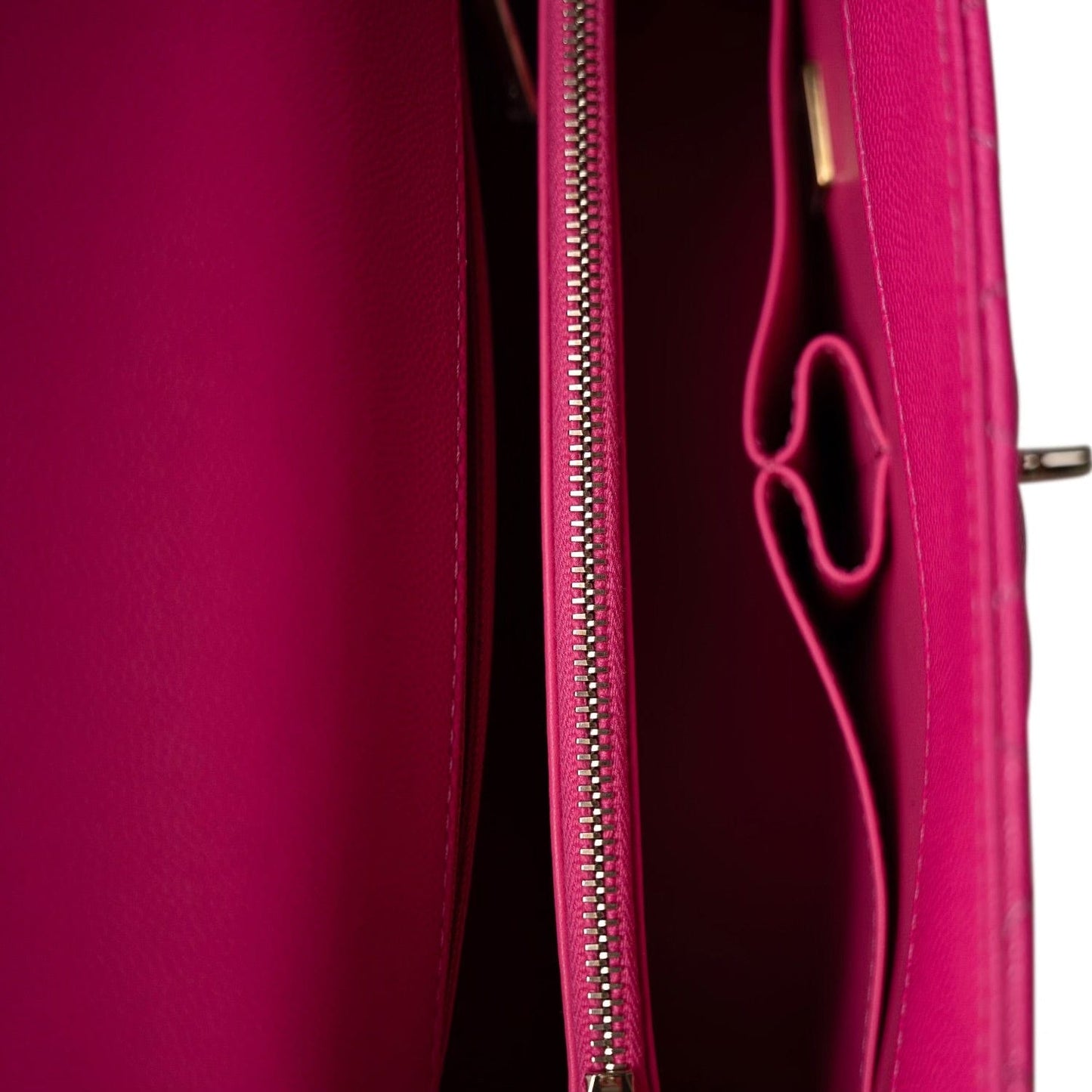 Pink Caviar Quilted Coco Handle Medium Light Gold Hardware