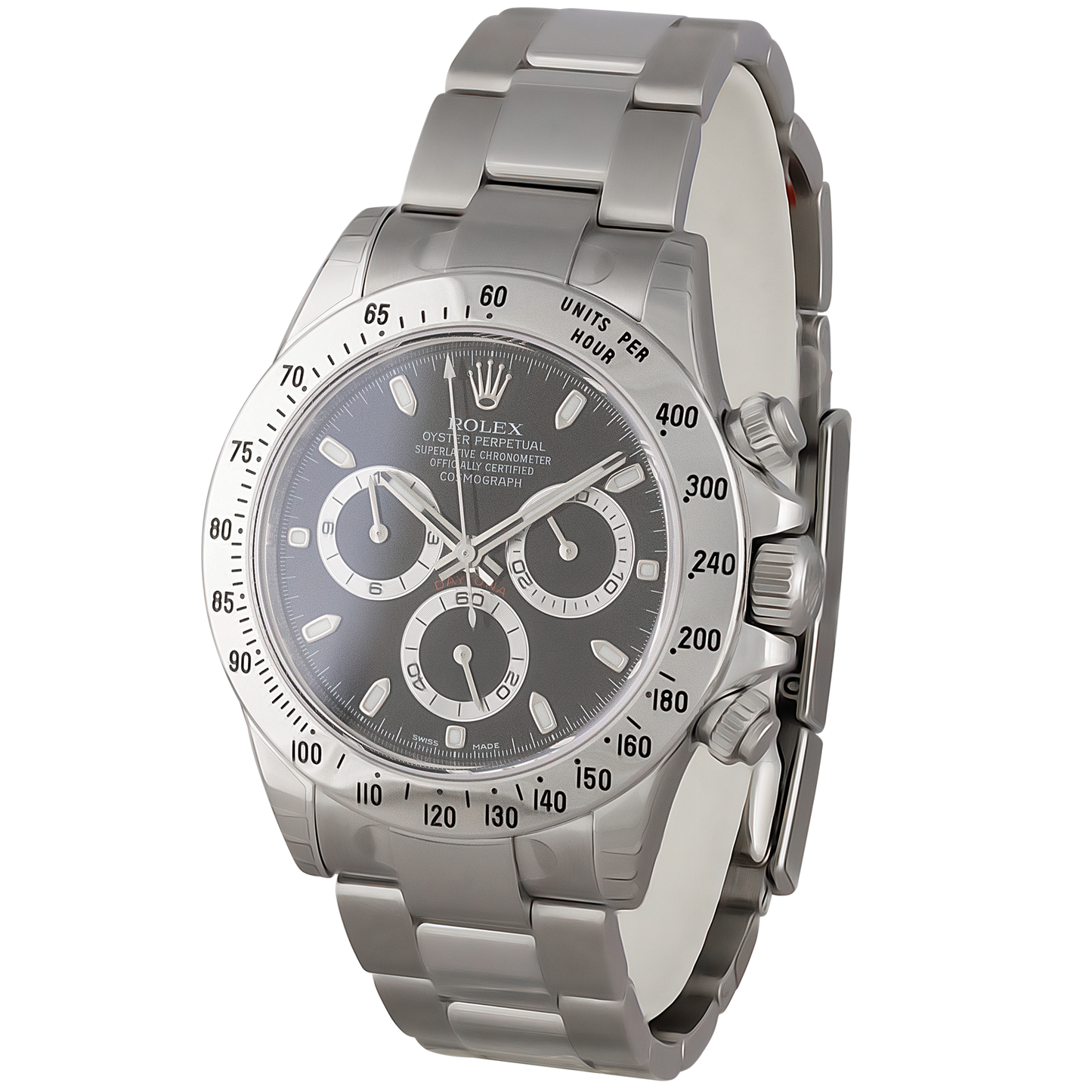 Rolex Daytona Stainless Steel Unworn 116520 Black Dial