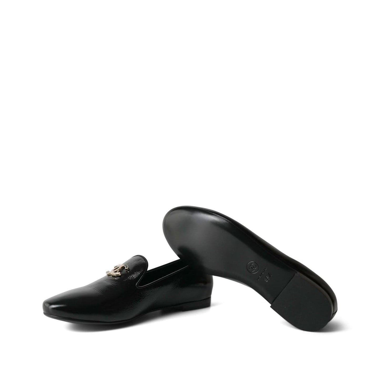 Black Patent CC Loafers 36.5