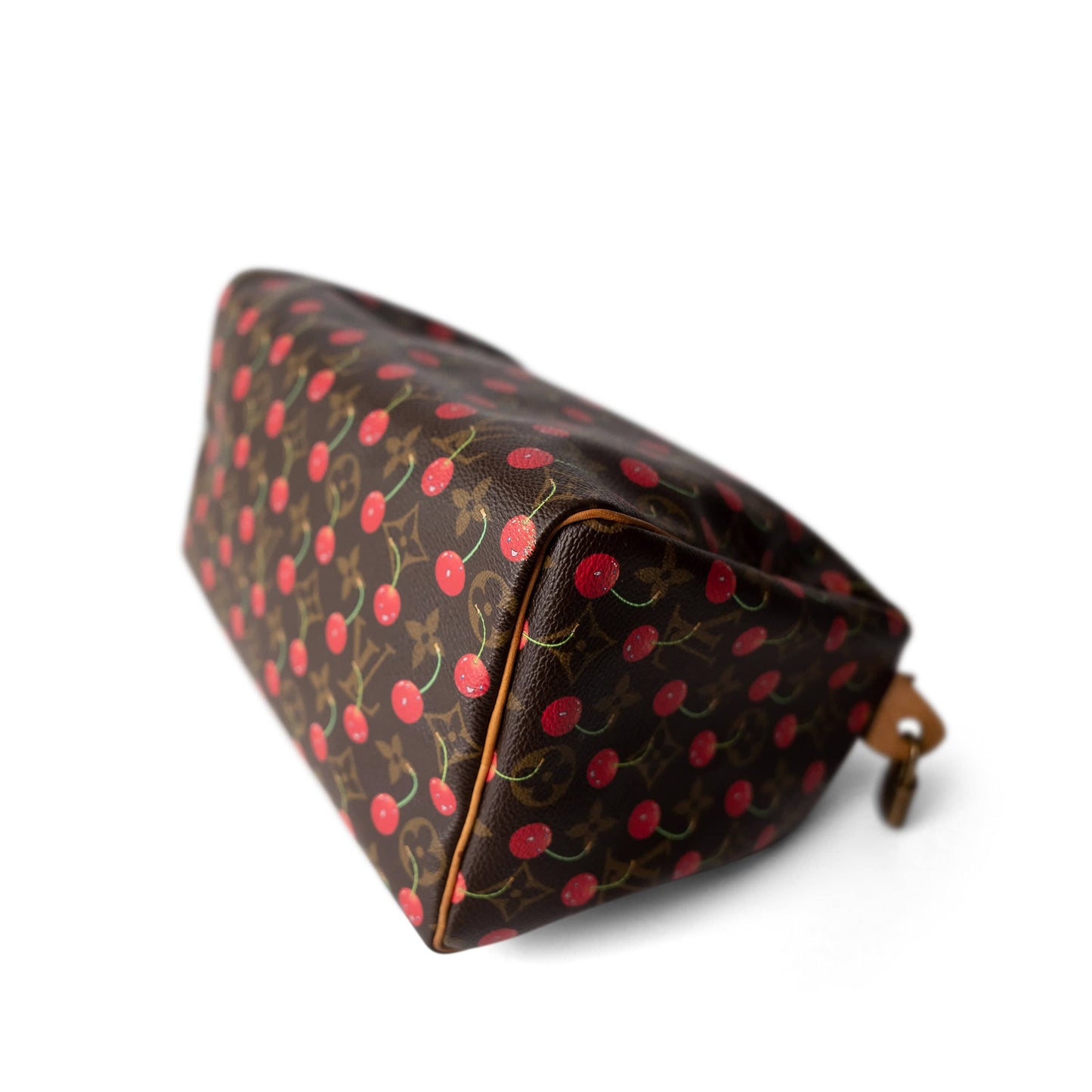 Louis Vuitton Speedy Handbag Limited Edition Monogram Cerises 25