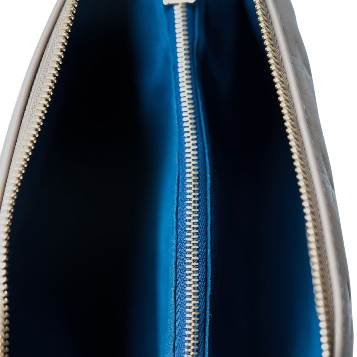 Louis Vuitton Lambskin Embossed Coussin PM Camel