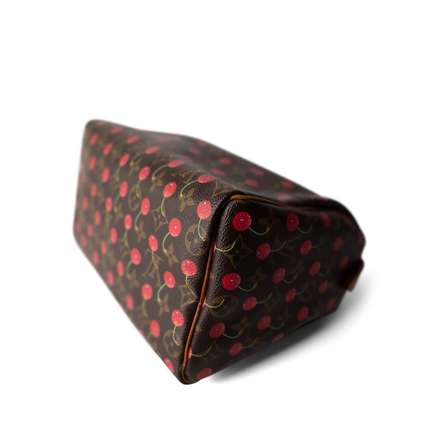 Louis Vuitton Speedy Handbag Limited Edition Monogram Cerises 25