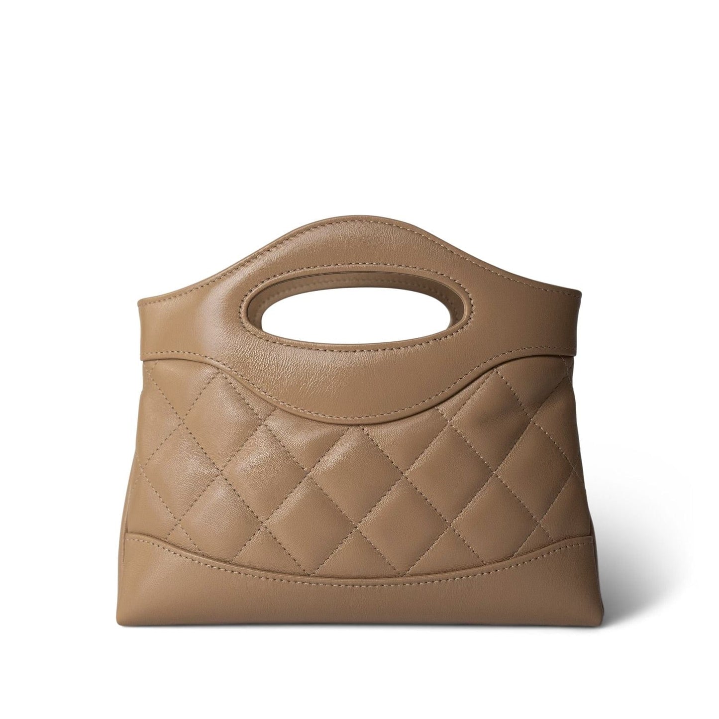 Beige 31 Nano Shopping Bag