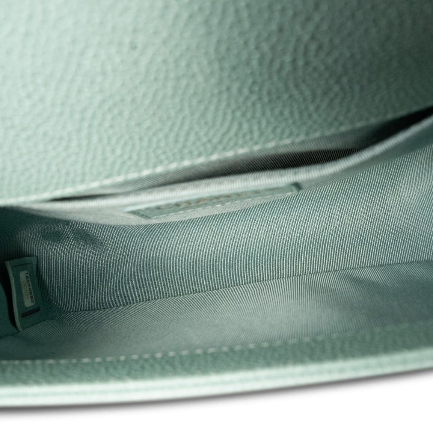 Tiffany Blue Caviar Quilted Small Boy Bag Light Gold Hardware