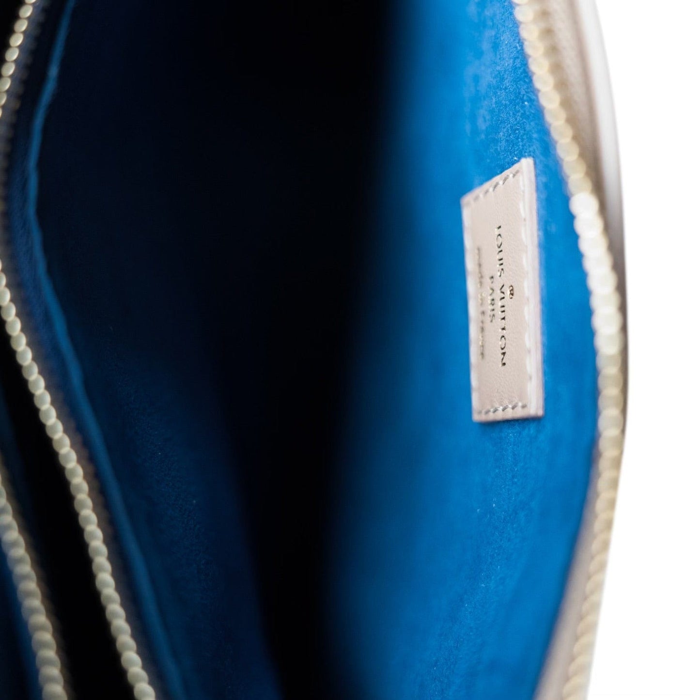 Louis Vuitton Lambskin Embossed Coussin PM Camel