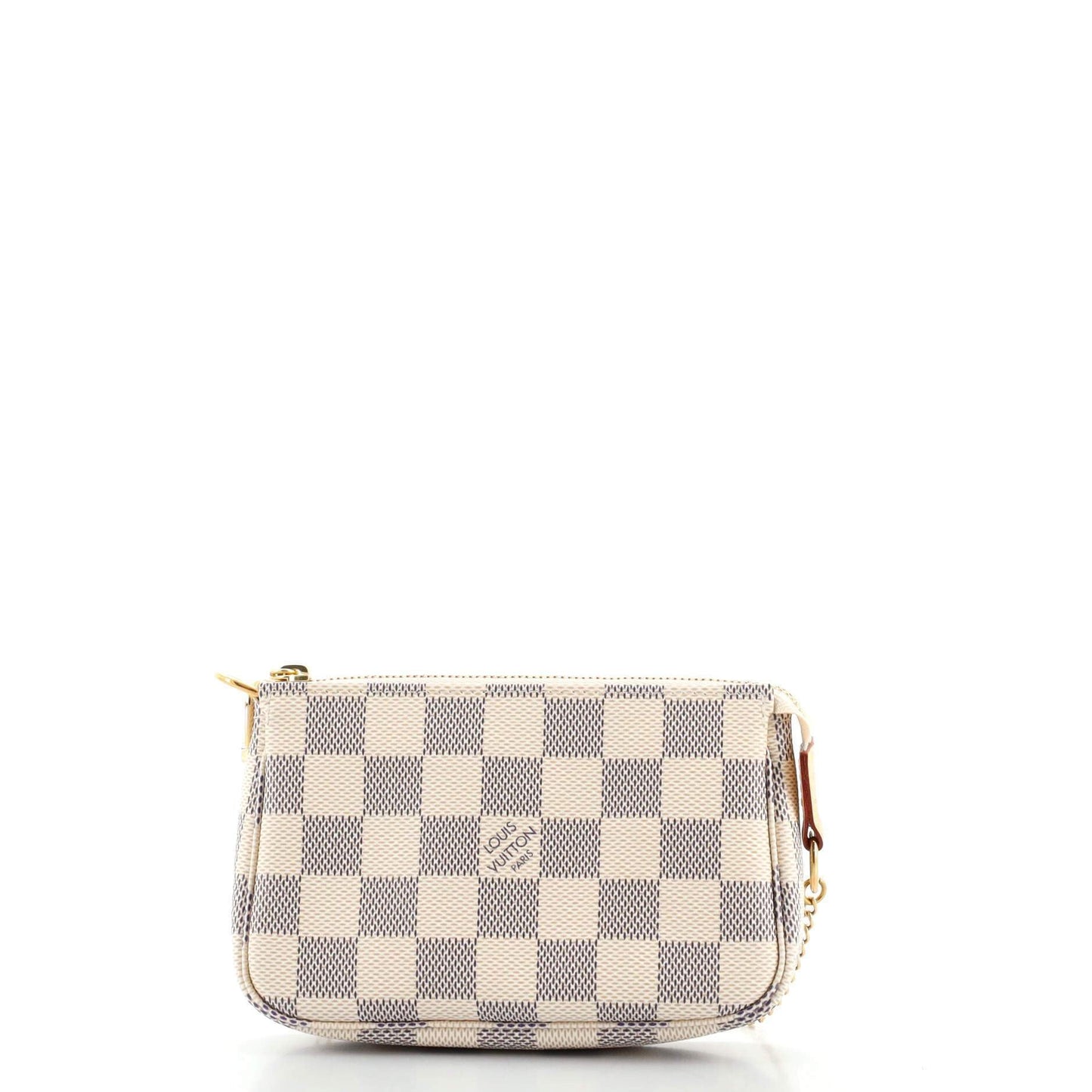 LV MiniPochette Accessoires Damier Azur Canvas