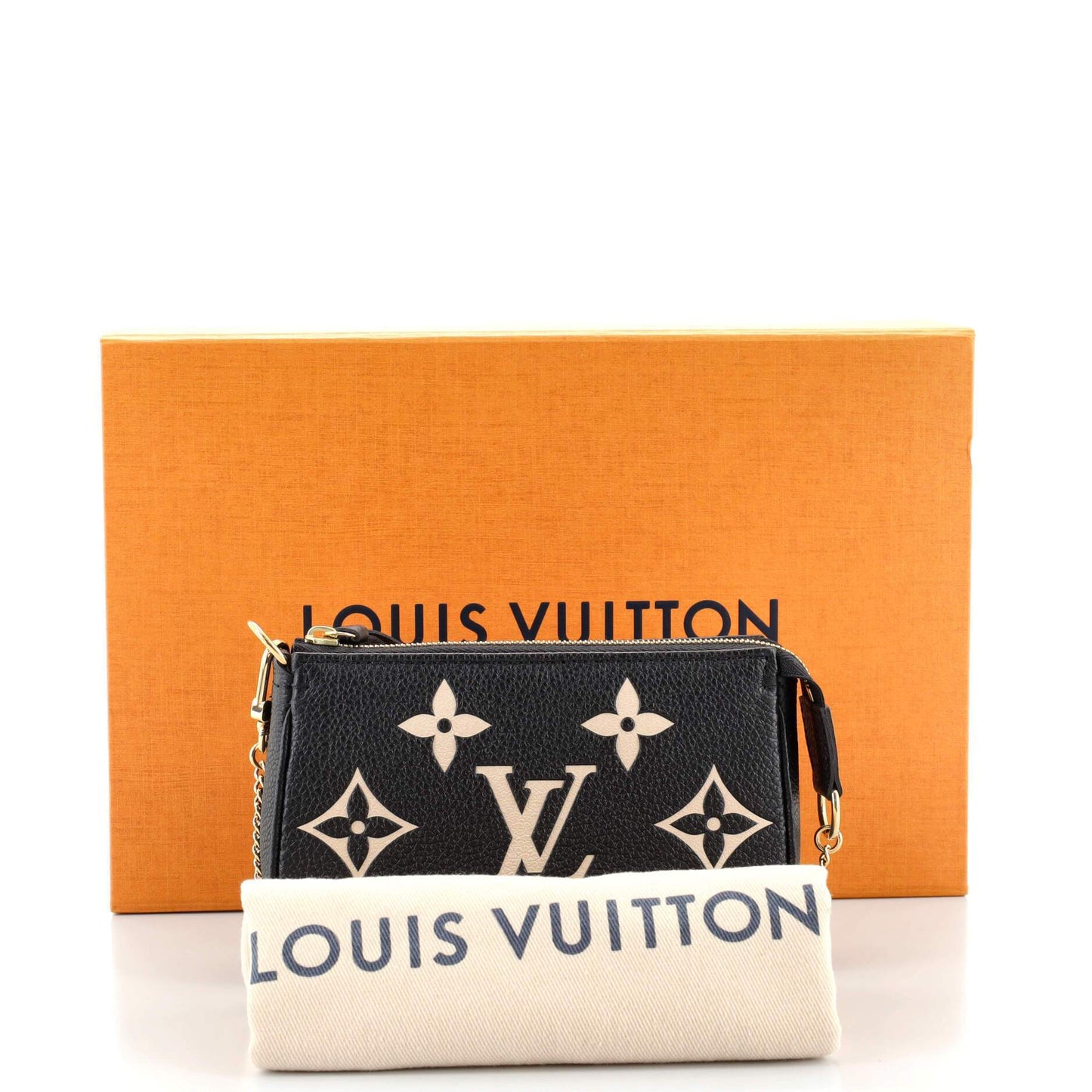 LV Mini Pochette Accessoires Bicolor Monogram Empreinte
