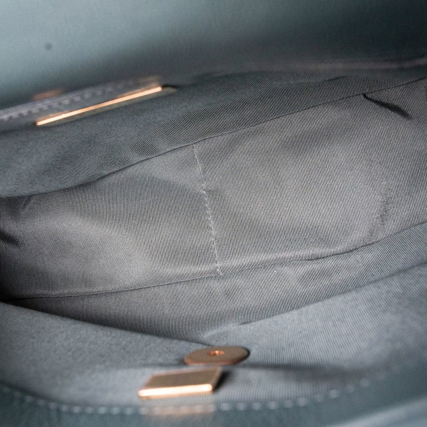 21A Dark Green Lambskin Quilted 19 Flap Small Mixed Hardware