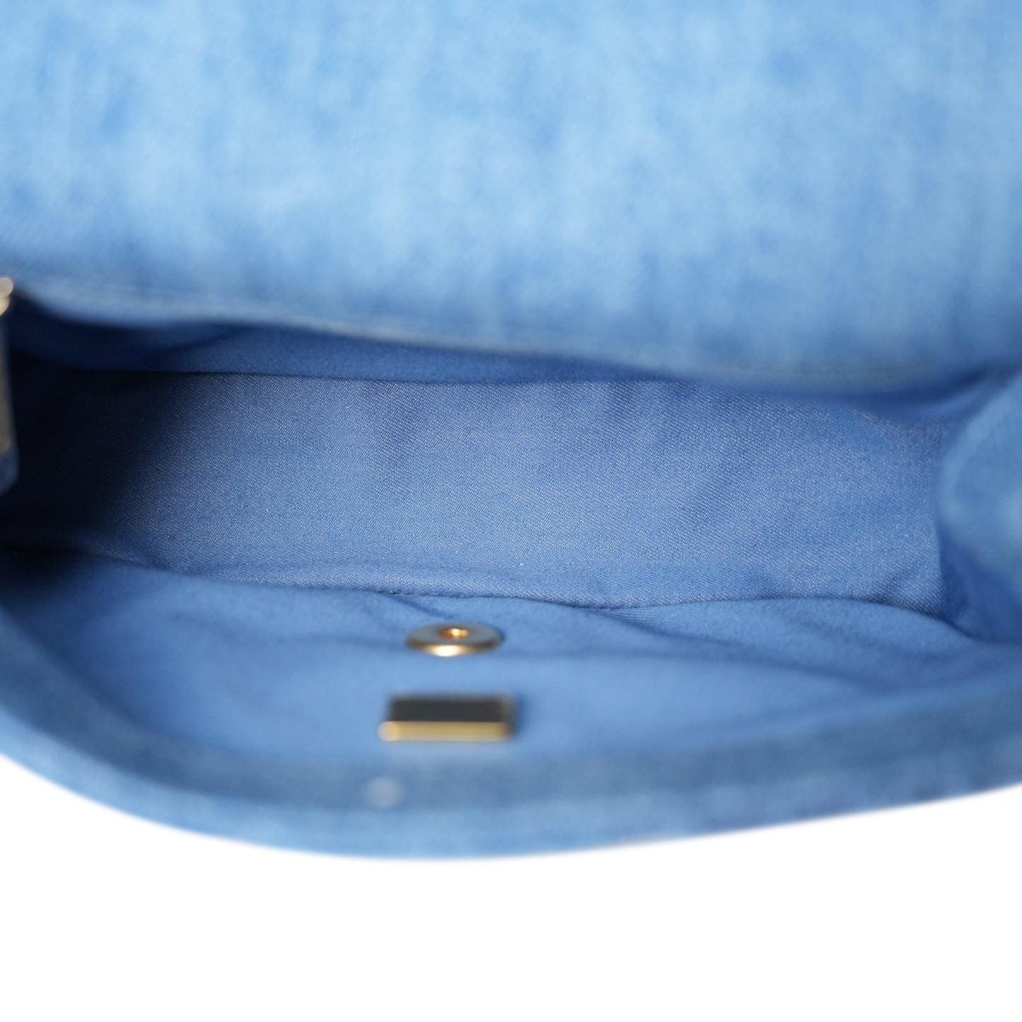 22P Denim Quilted Single Flap Small AGHW