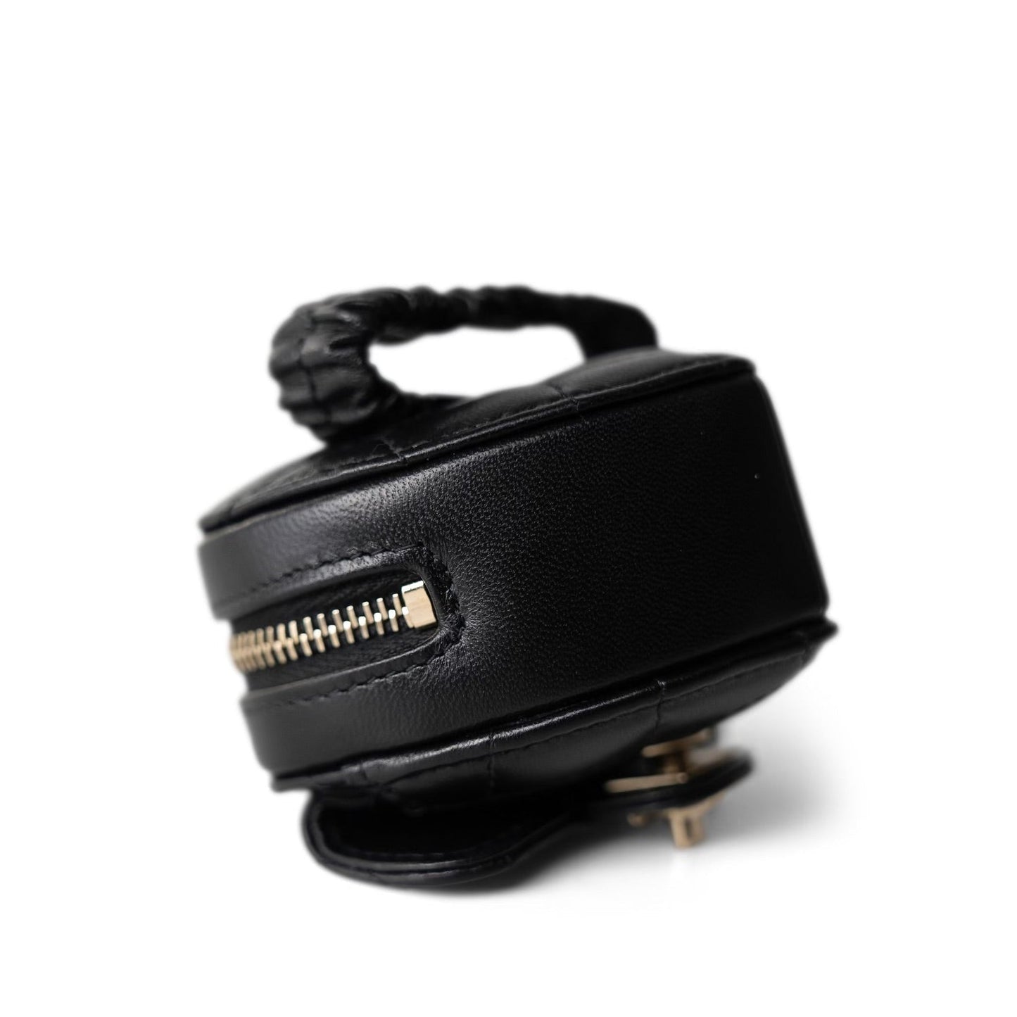 22S CC In Love Black Heart Zipped Arm Coin Purse