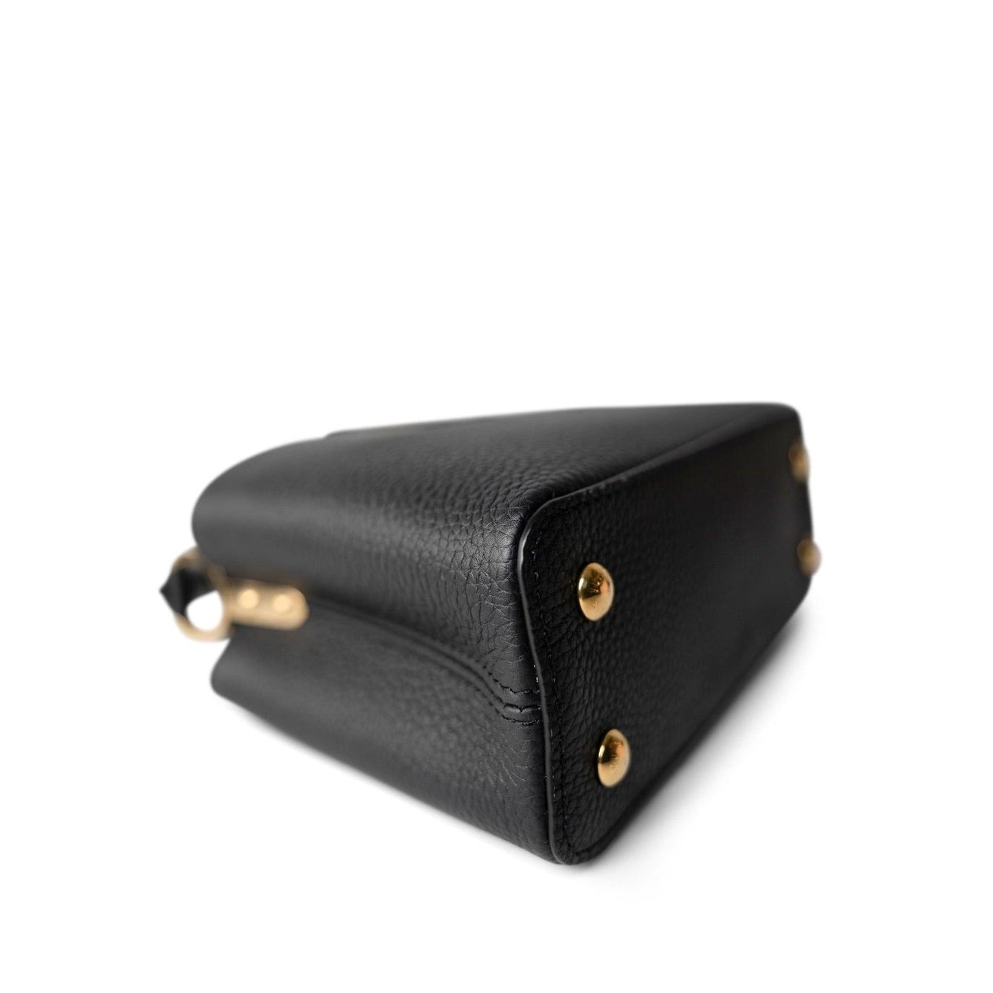 Louis Vuitton Black Taurillon Mini Capucines
