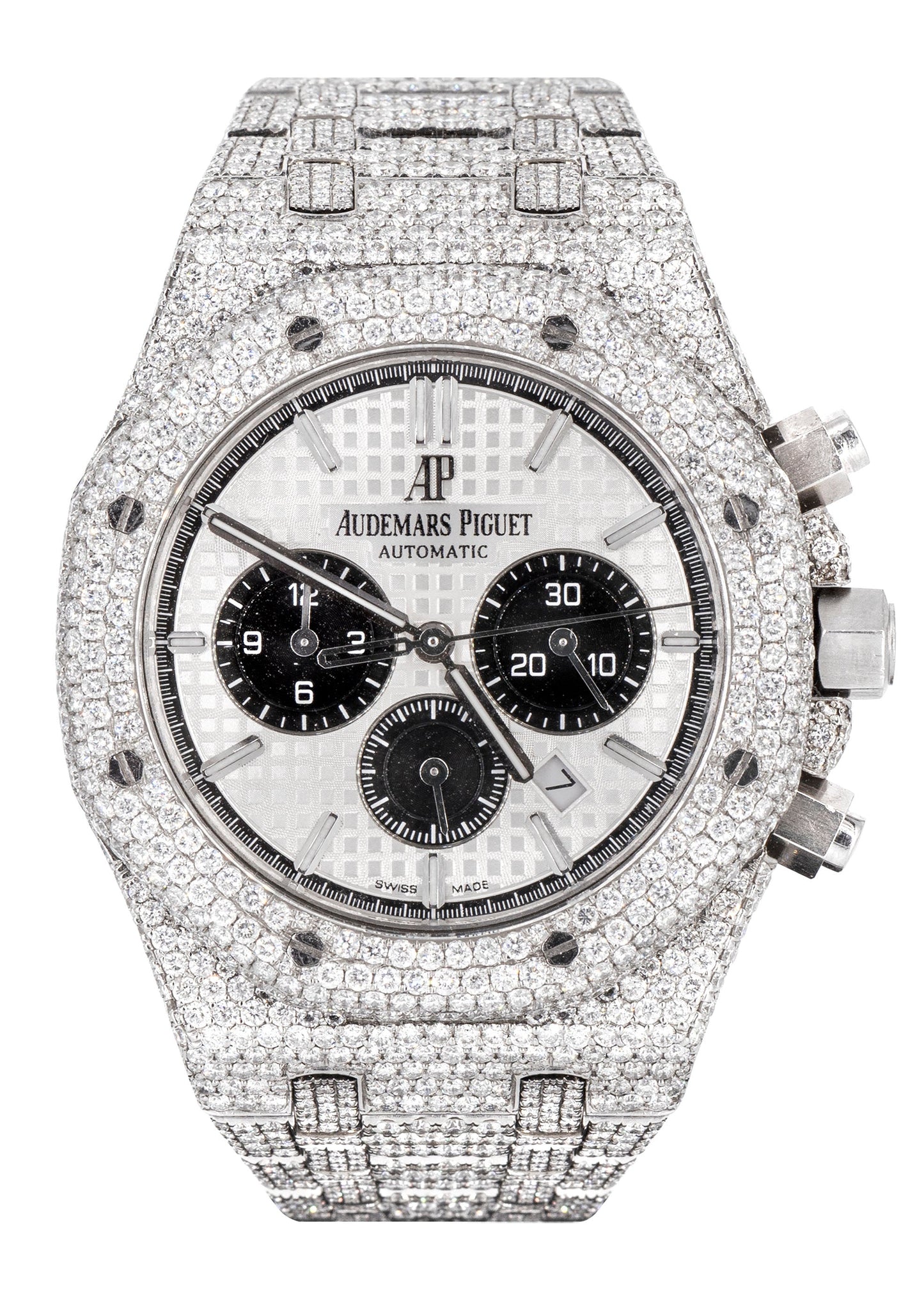 Audemars Piguet Royal Oak | Diamond Iced Out  | 41 MM | 25 Carats