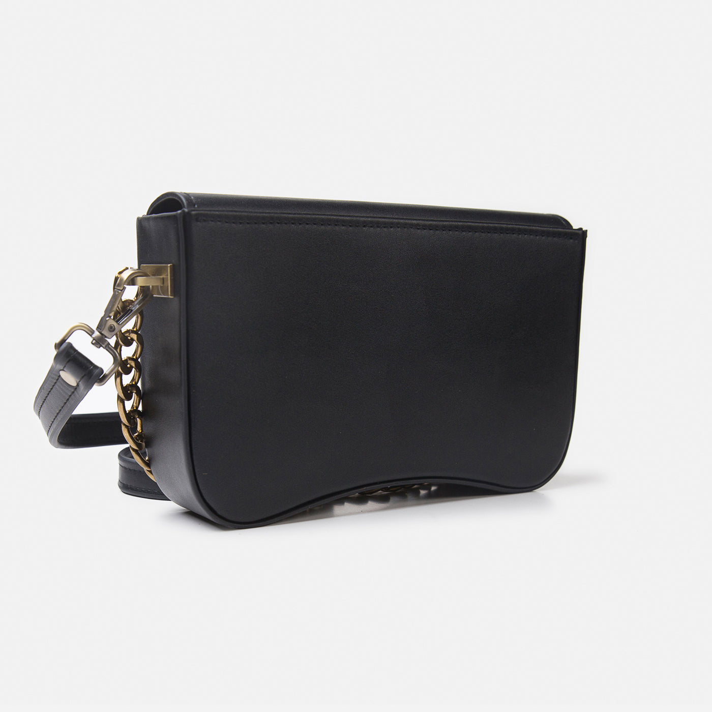 Buckled Shoulder Bag