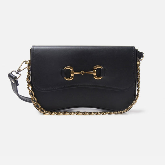 Buckled Shoulder Bag