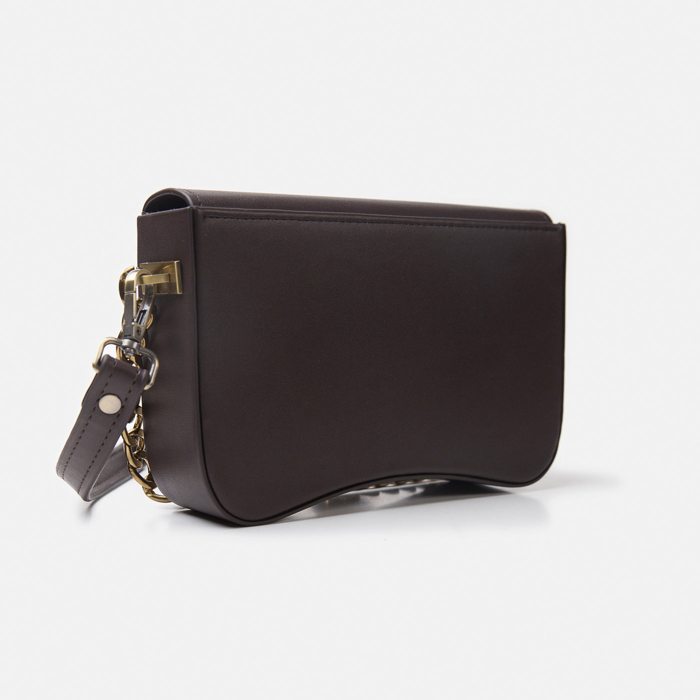 Buckled Shoulder Bag