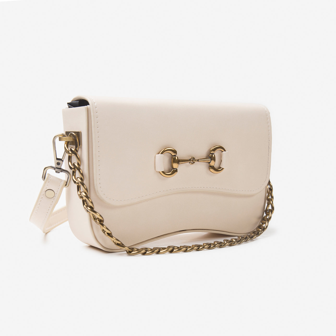 Buckled Shoulder Bag