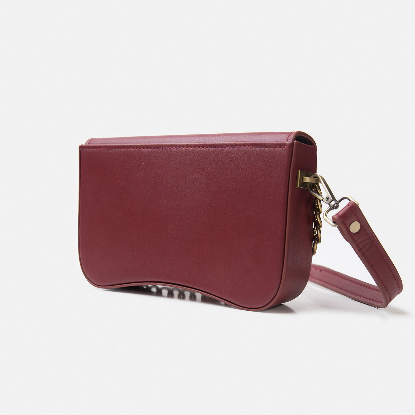 Buckled Shoulder Bag