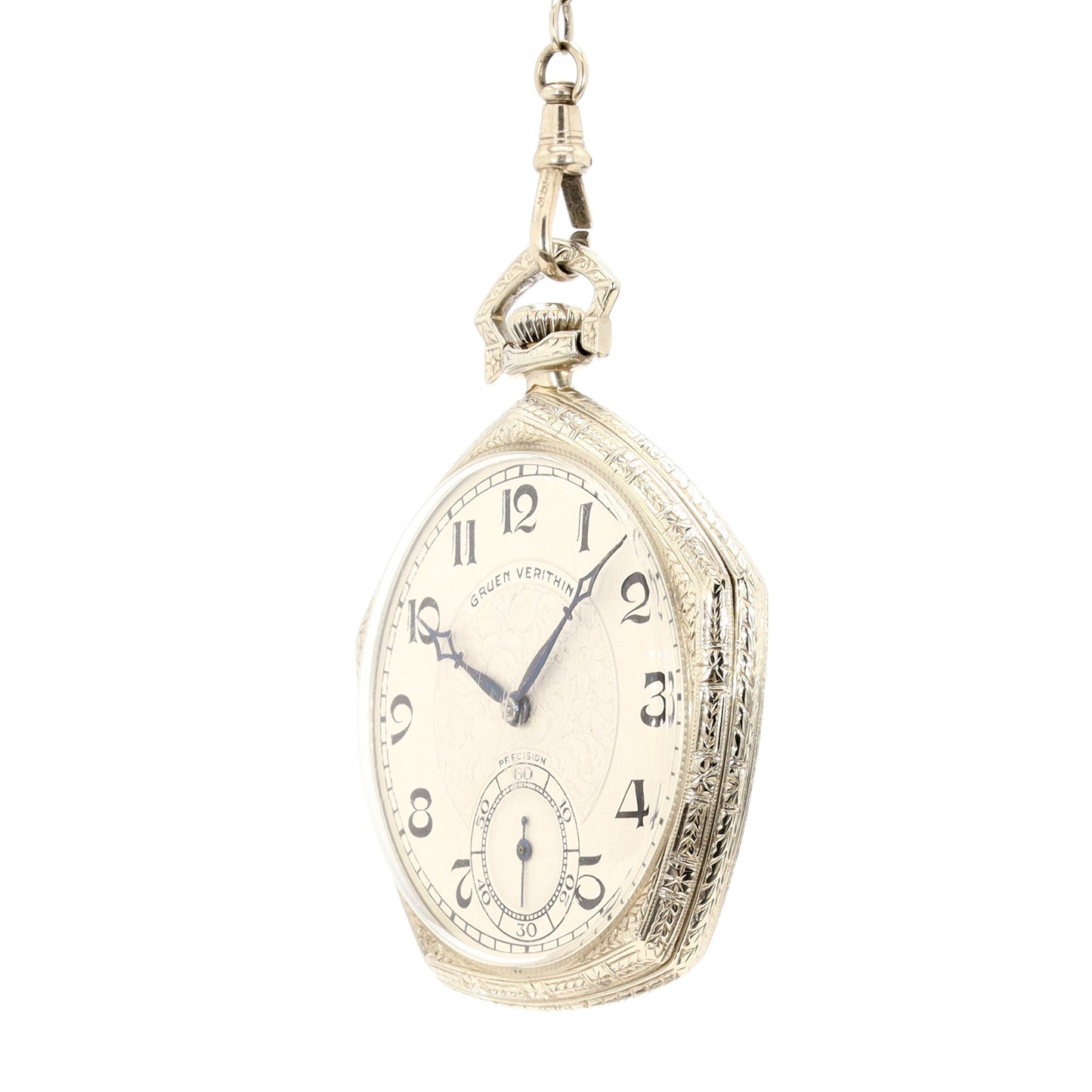 Gruen Verithin Masonic Pocket Watch