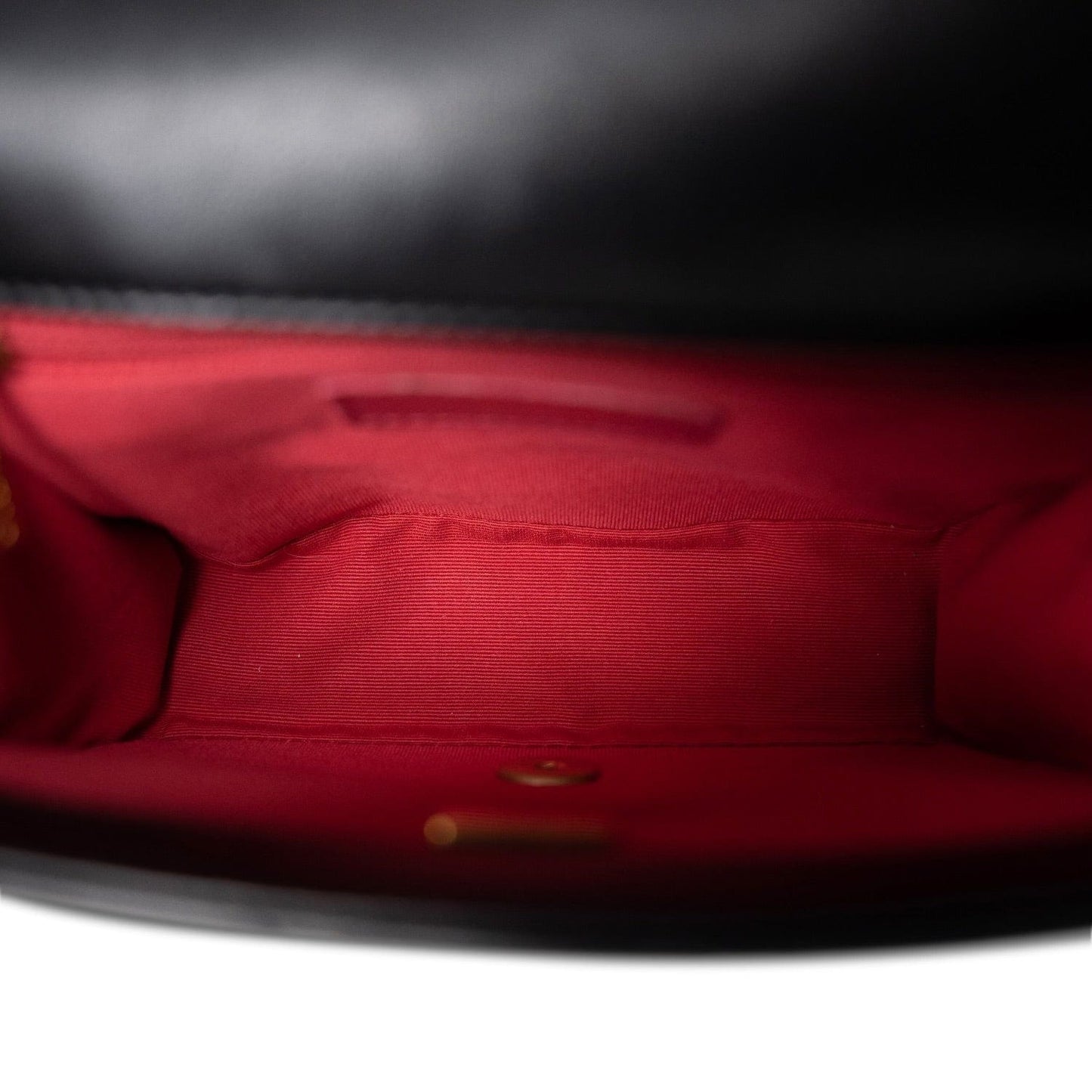 Black Calfskin Braided My Own Frame Flap Bag Aged GHW