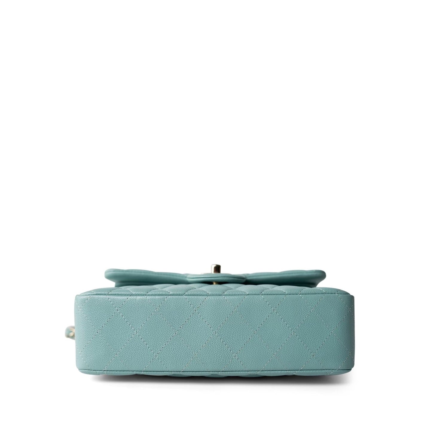 20C Tiffany Blue Small Classic Flap Light Gold Hardware