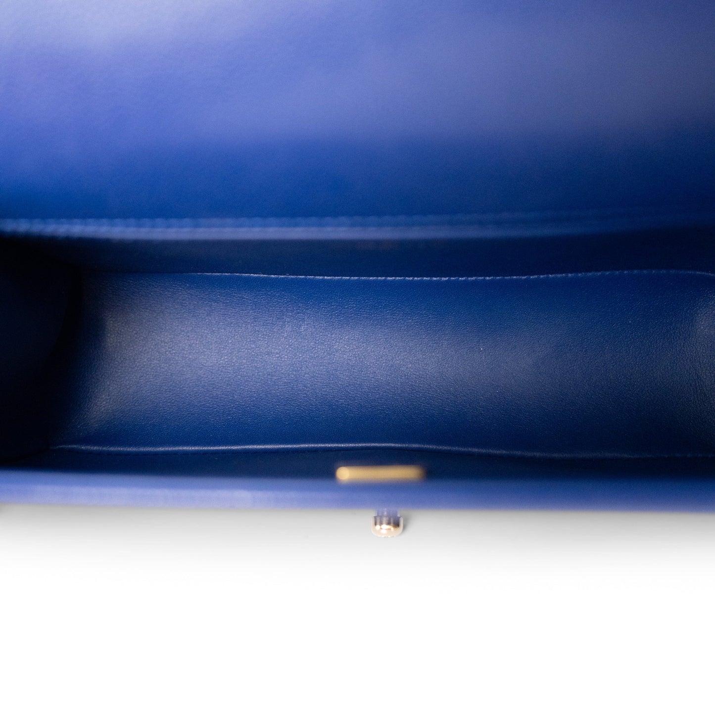 Blue Caviar Quilted Boy Bag Medium Light Gold Hardware