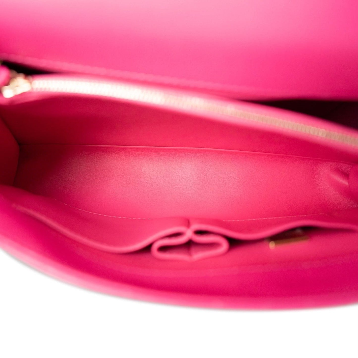 Pink Caviar Quilted Coco Handle Medium Light Gold Hardware