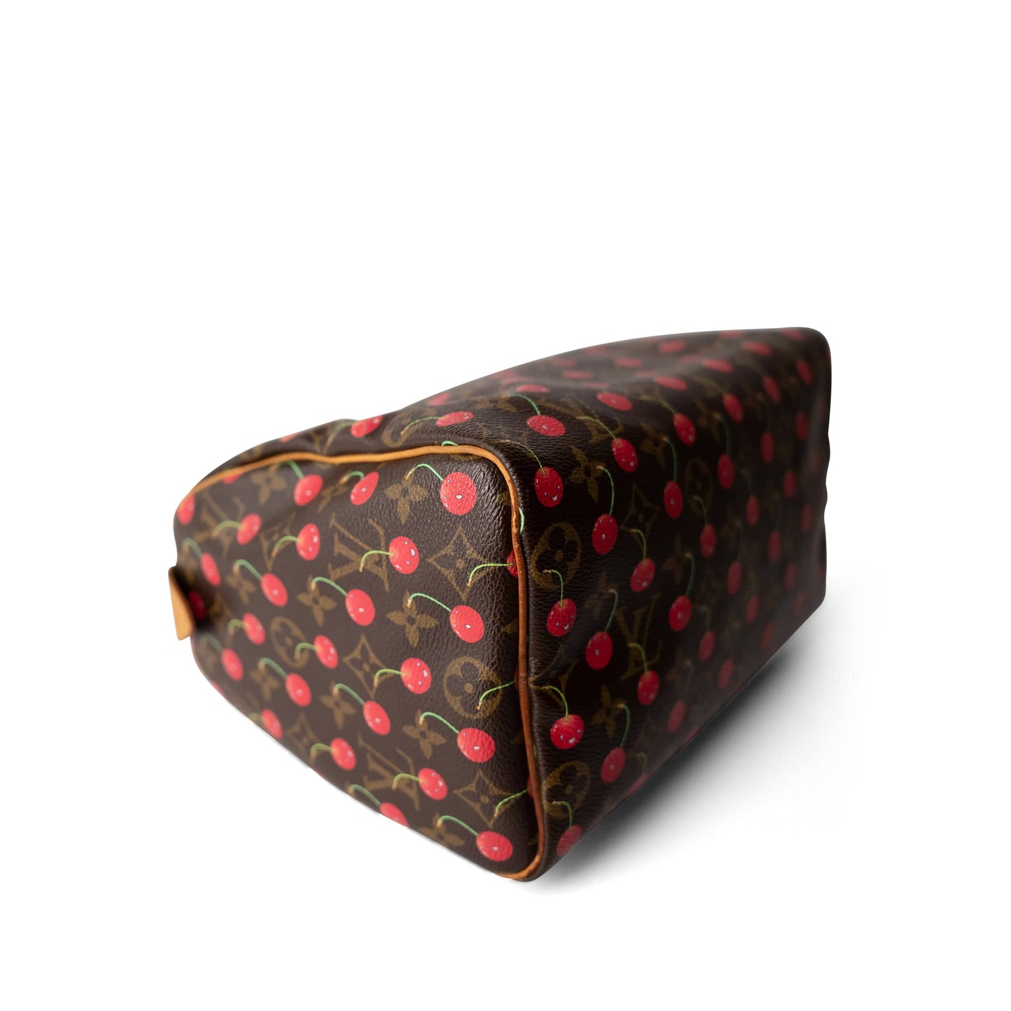 Louis Vuitton Speedy Handbag Limited Edition Monogram Cerises 25