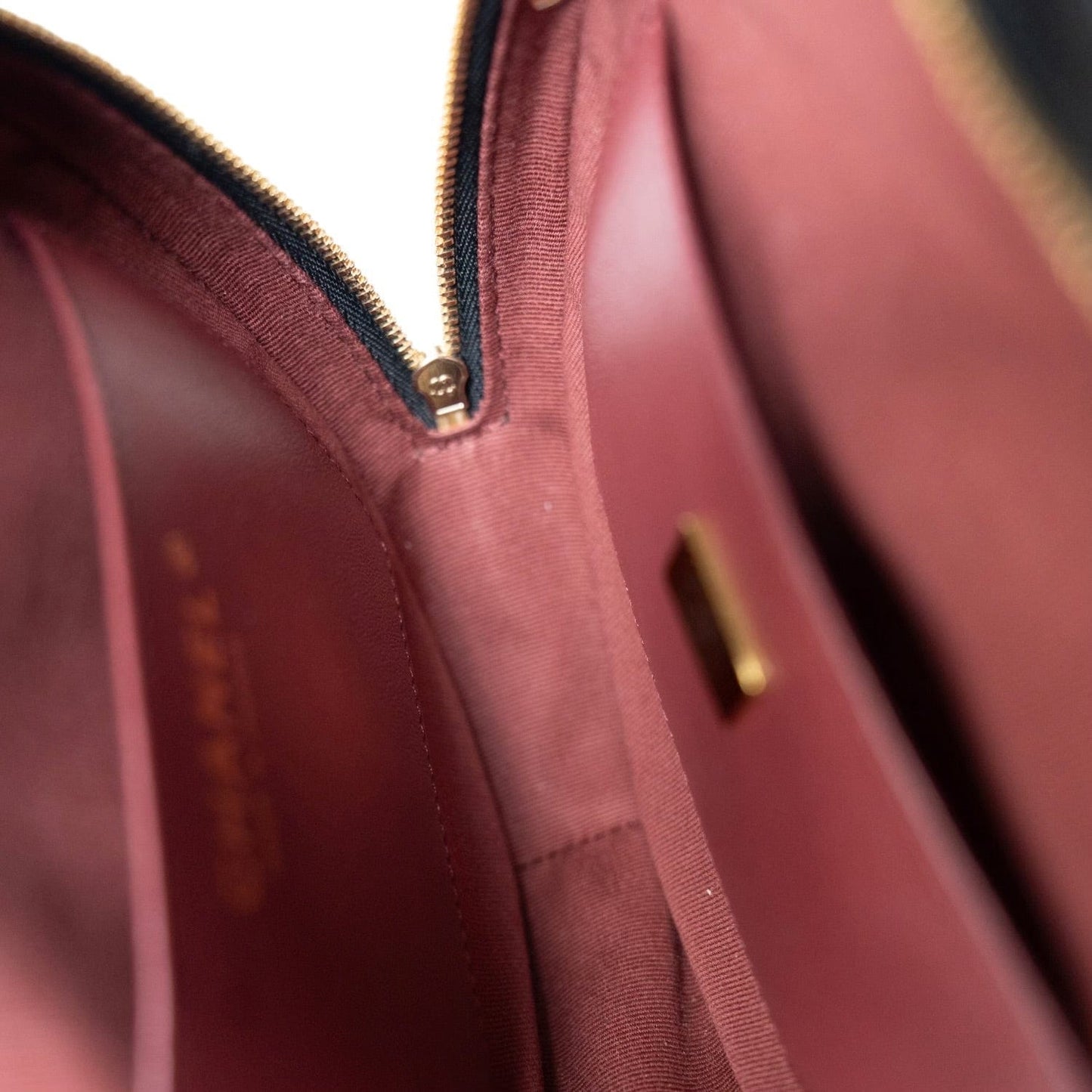 22S CC In Love Black Lambskin Quilted Large Heart Bag LGHW