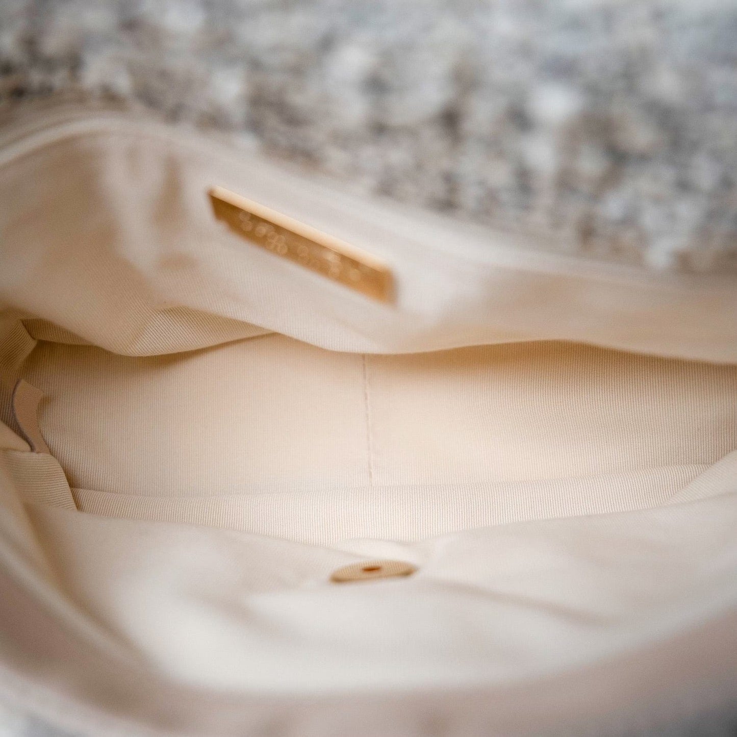 21S Oreo Tweed Quilted 19 Flap Small Mixed Hardware