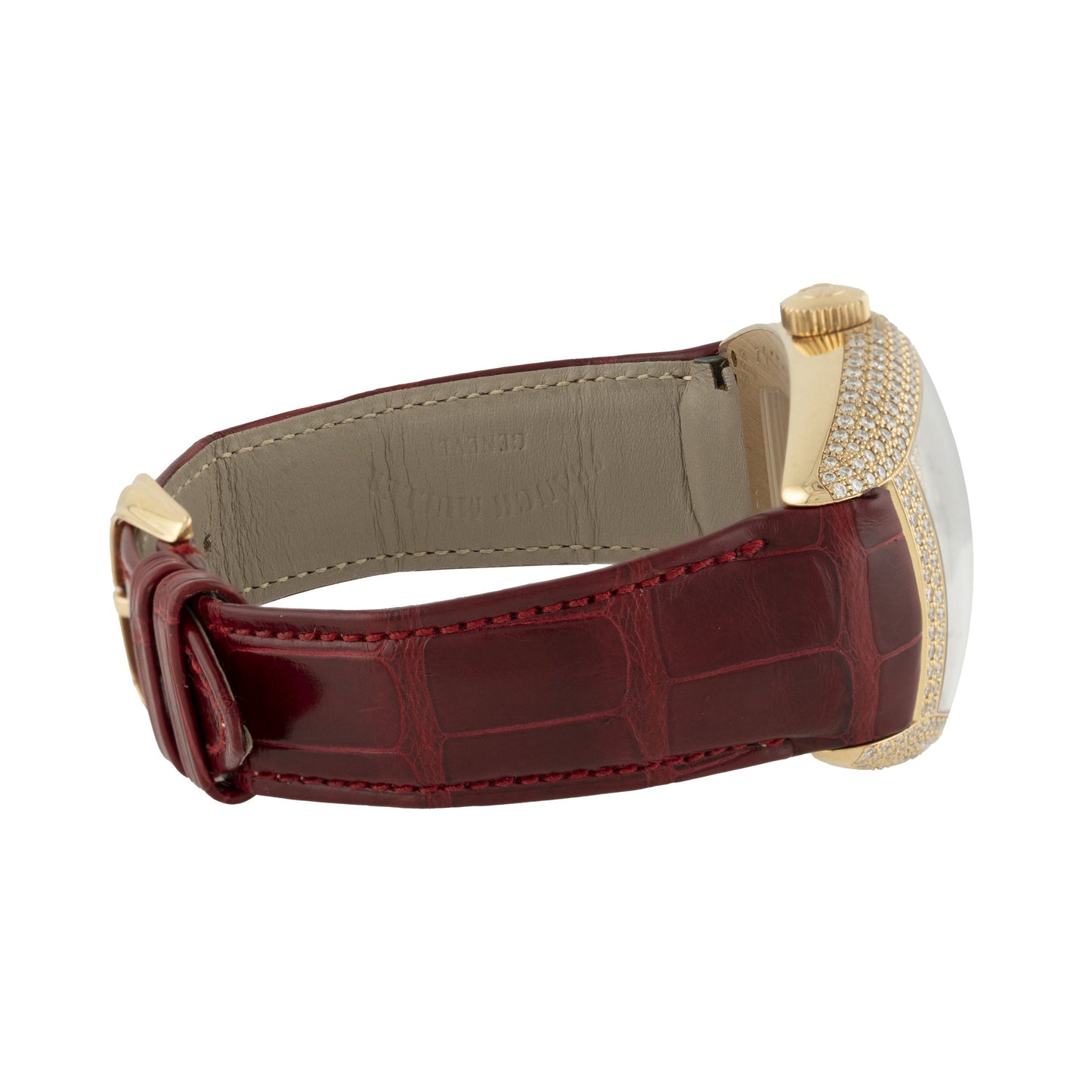 Franck Muller Tourbillon Double Mystery Full Factory Diamonds Rose Gold