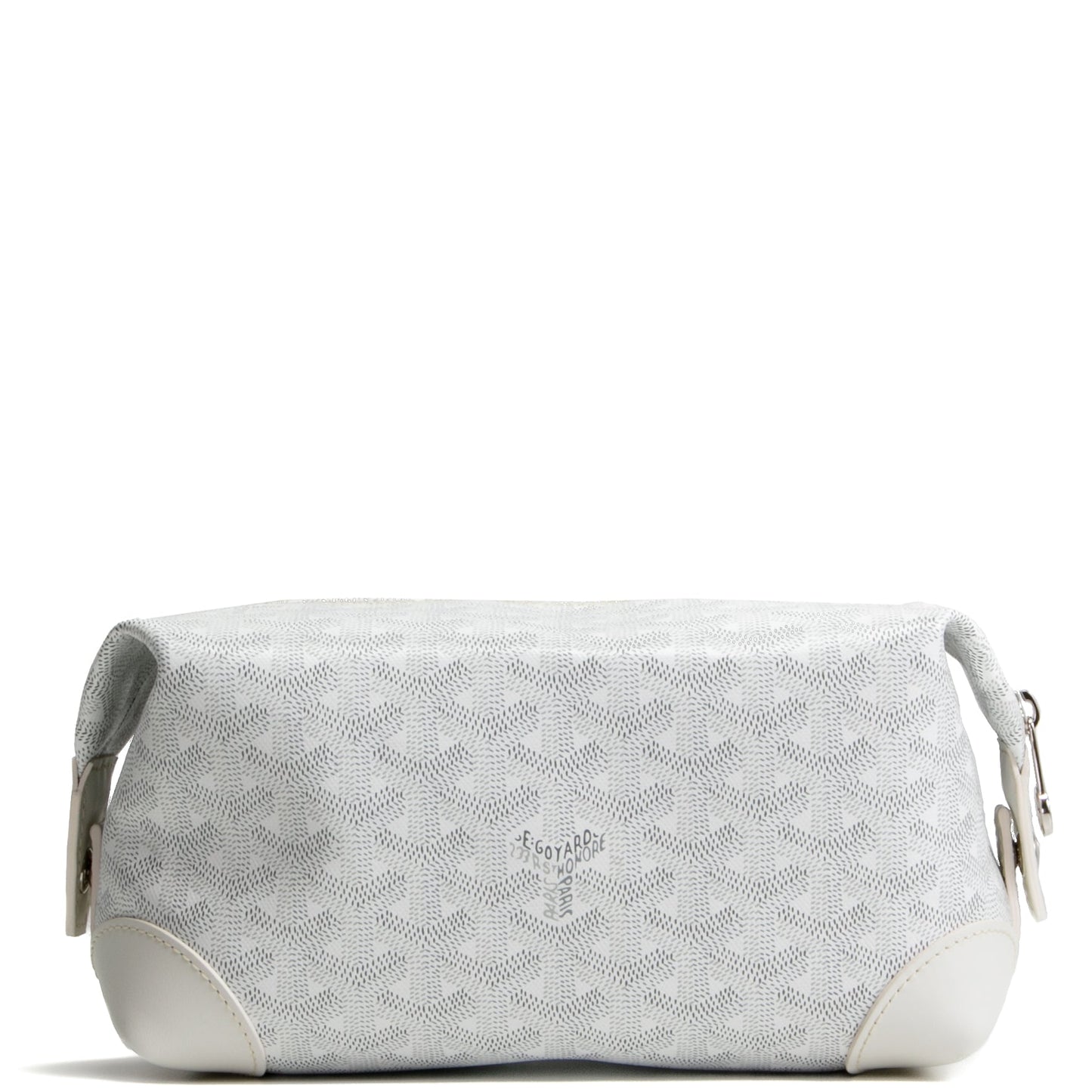 GOYARD Goyardine Boeing 25 Toiletry - White