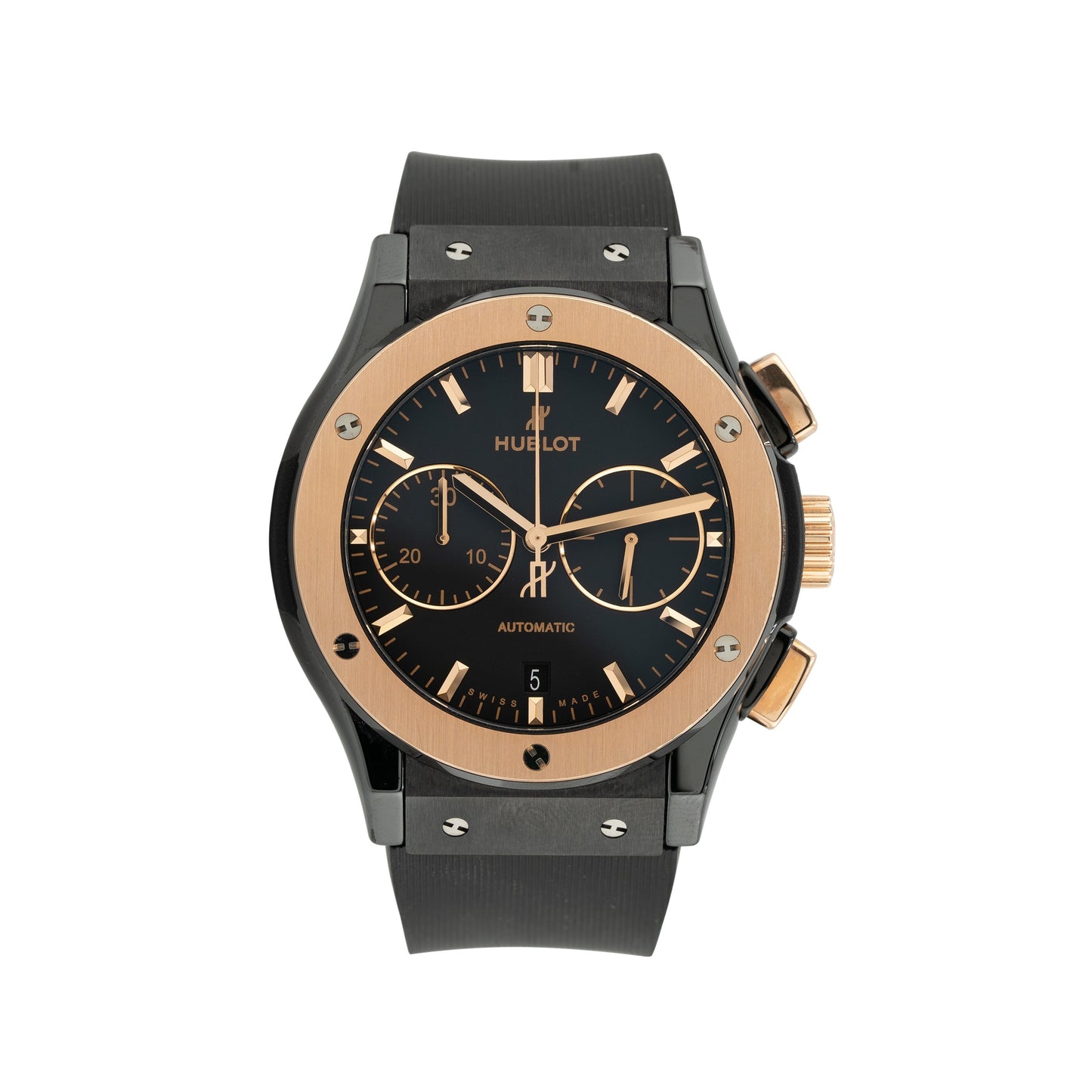 Hublot Classic Fusion Chronograph Ceramic King Gold 45mm