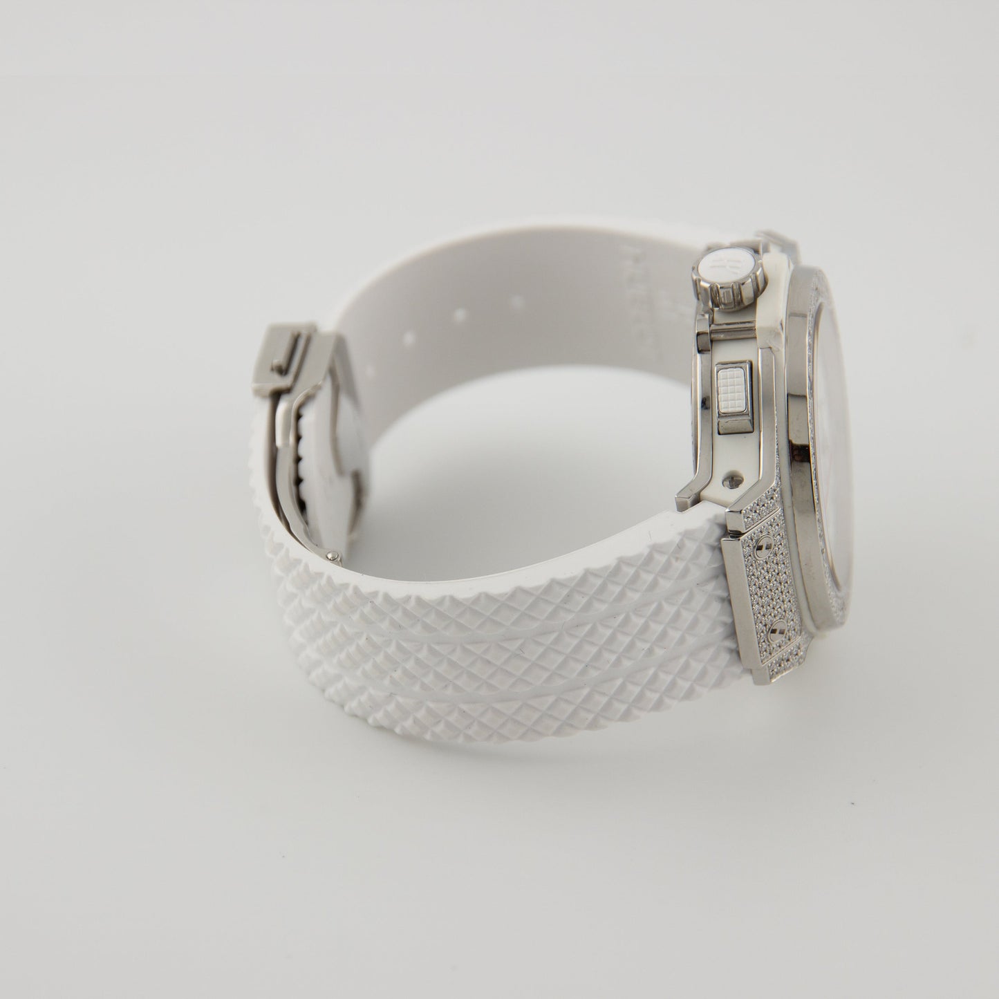 Hublot Big Bang Chronograph Steel White Pave 41mm