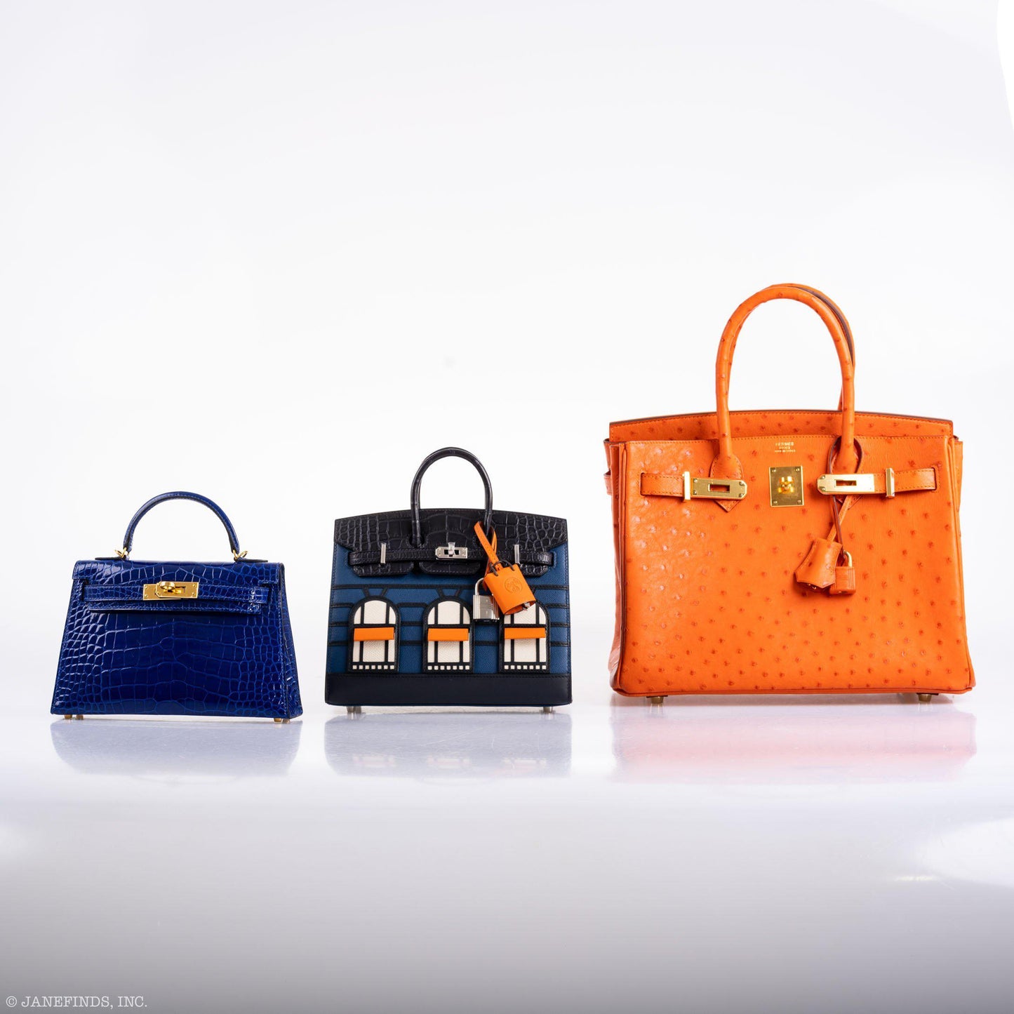 Hermes Birkin 30 Tangerine Ostrich with Gold Hardware - 2016, X