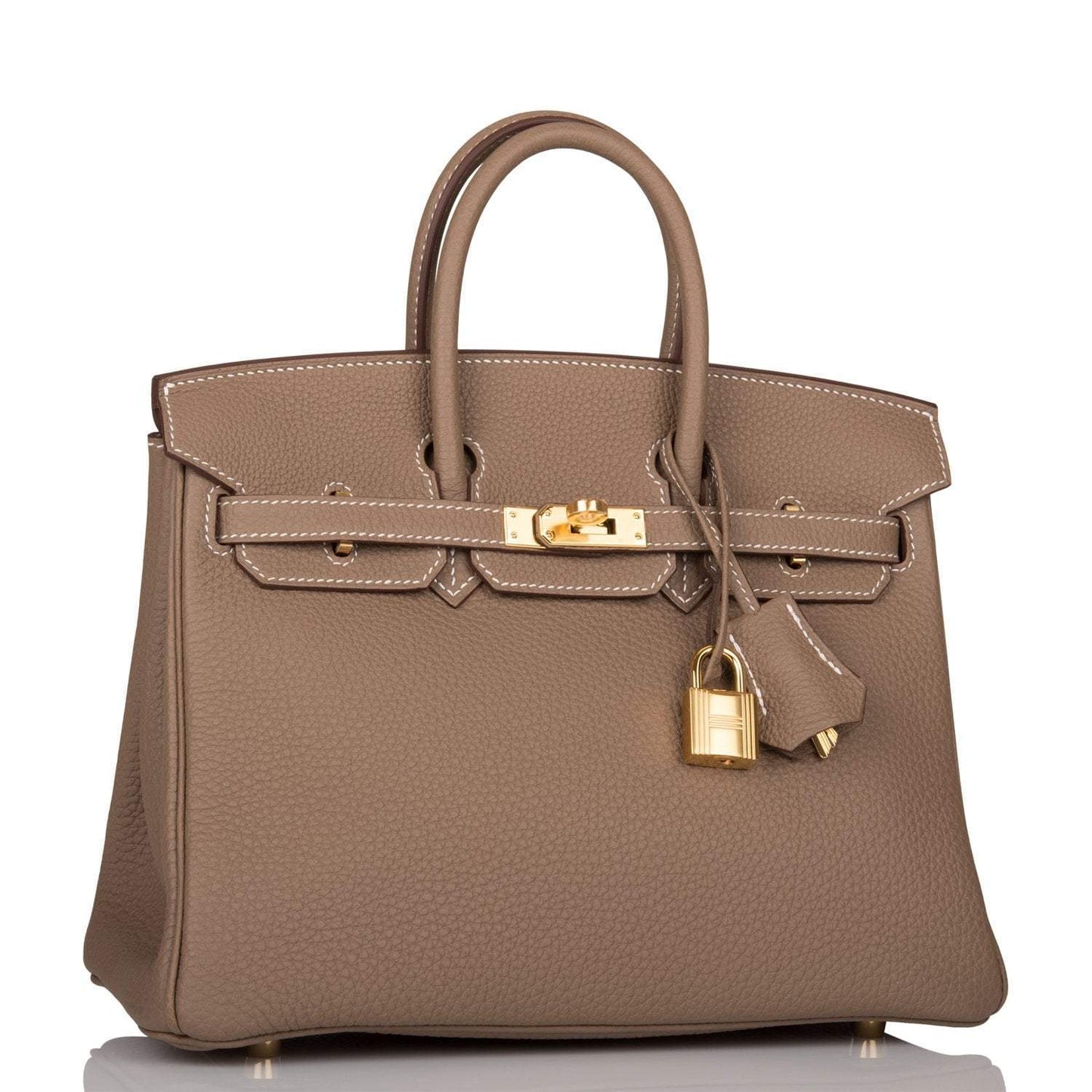 Hermes Birkin 25 Etoupe Togo Gold Hardware