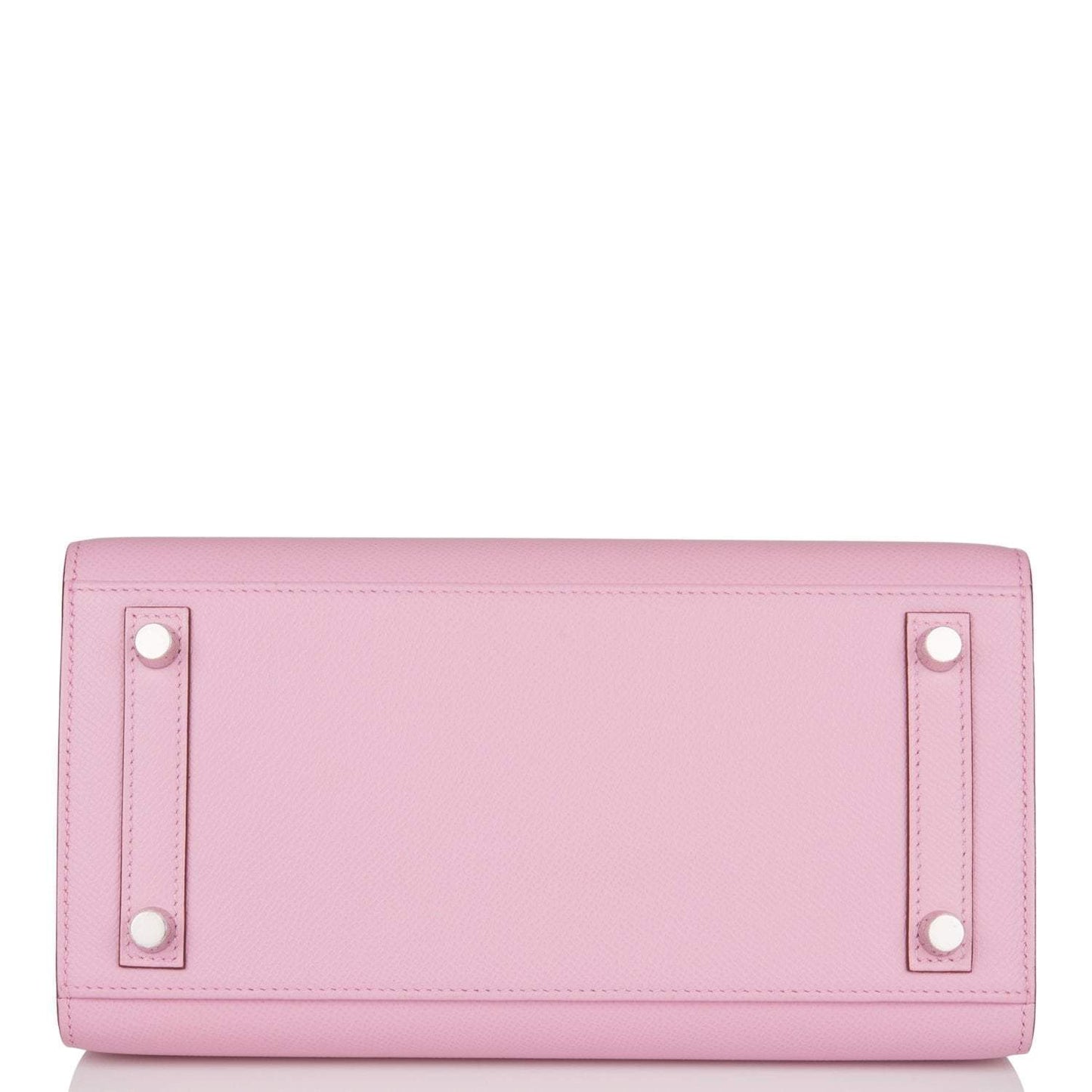 Hermes Birkin 25 Mauve Sylvestre Sellier Veau Madame Palladium Hardware