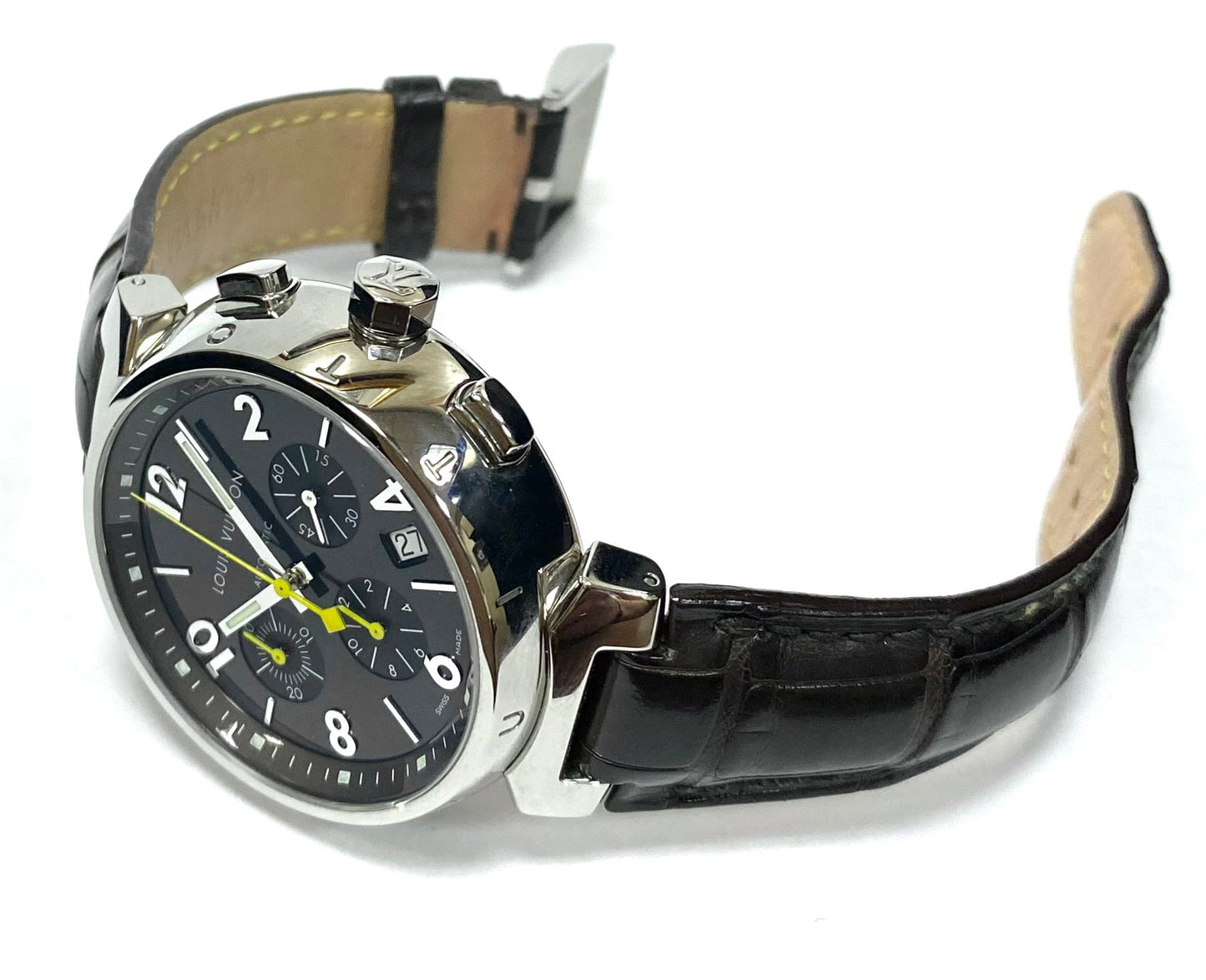 Louis Vuitton Tambour Chronograph Stainless Steel 41mm