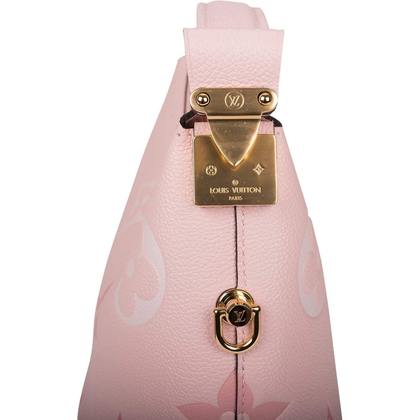 Louis Vuitton Rosebud By The Pool Empreinte Giant Monogram Marshmallow Hobo Bag