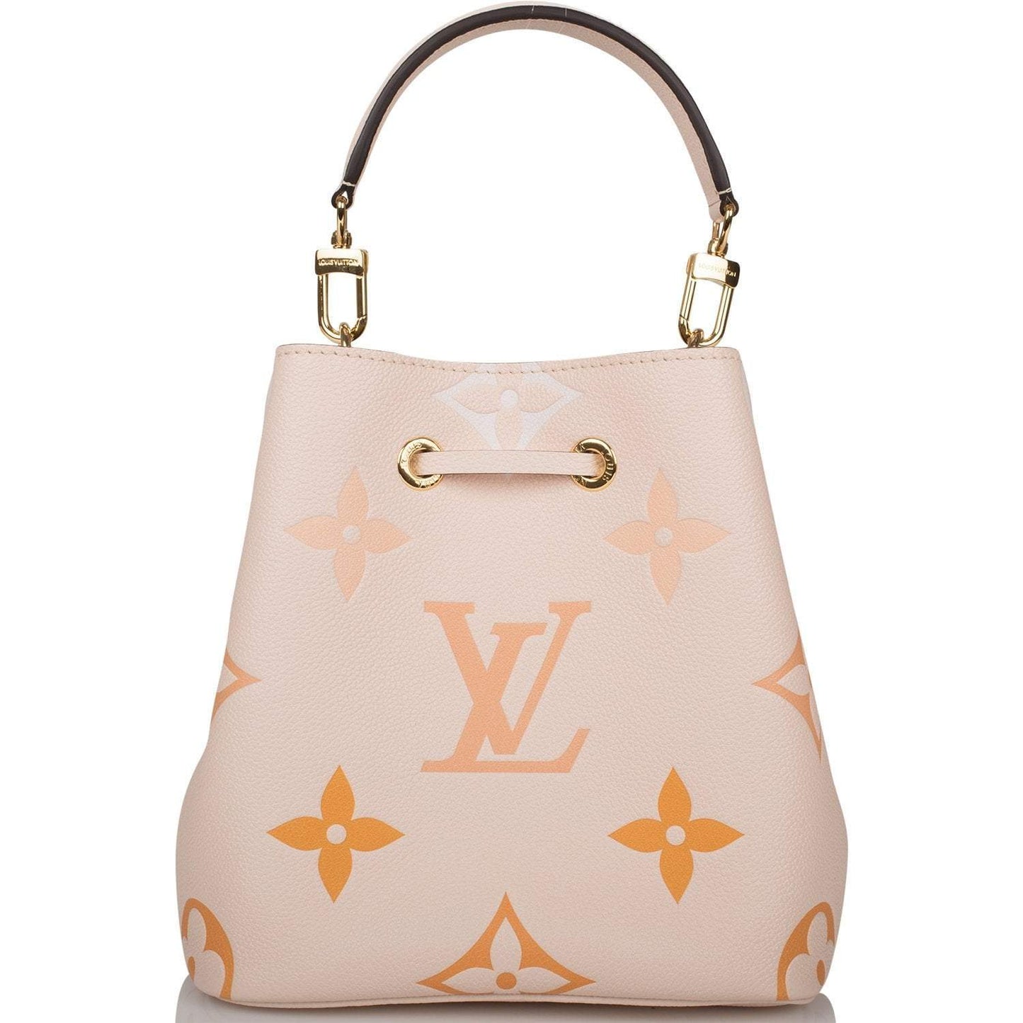 Louis Vuitton Creme Saffron By The Pool Empreinte Giant Monogram NeoNoe BB