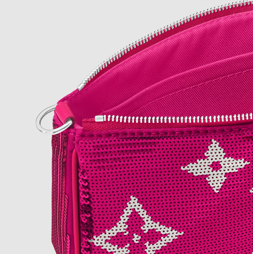 Louis Vuitton Fuchsia Pochette Accessoires LV NIGHT M23638