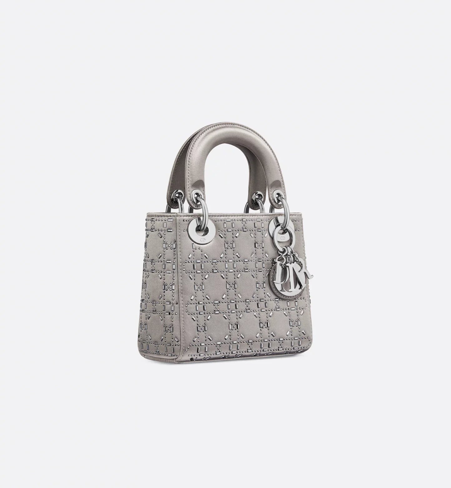Strass Cannage Satin Mini Lady Dior Bag