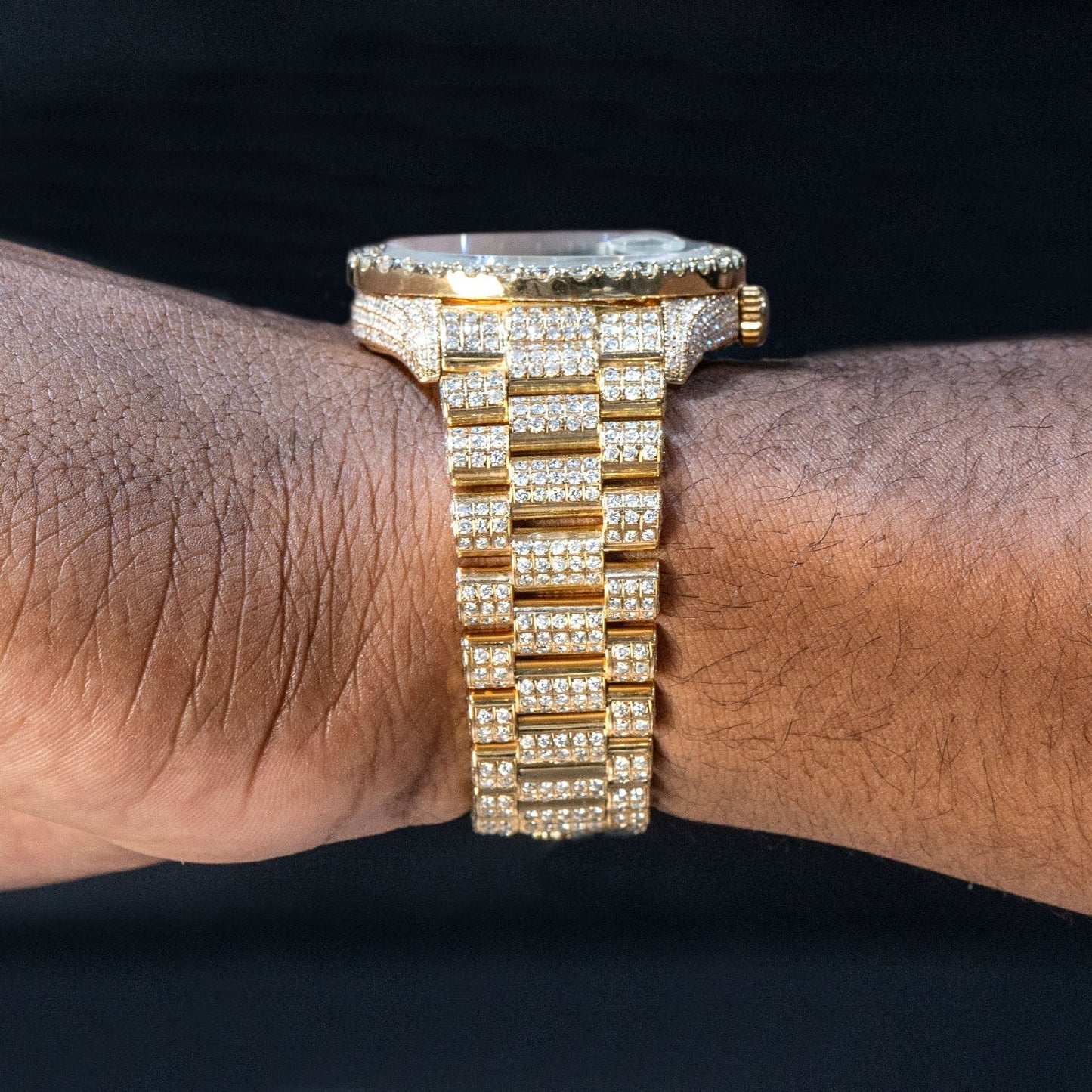 Rolex Day-Date 18238 Diamond Iced Out  | 36 MM | 15 Carats