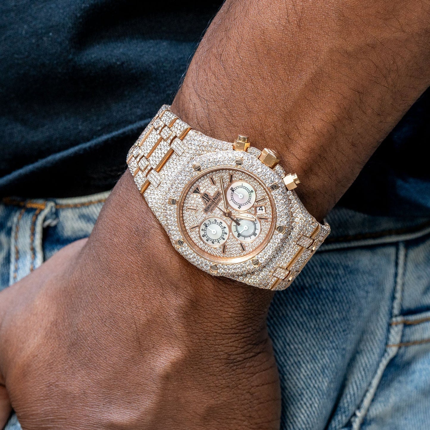 Audemars Piguet Royal Oak 39 MM | Iced Out | 23 Carats