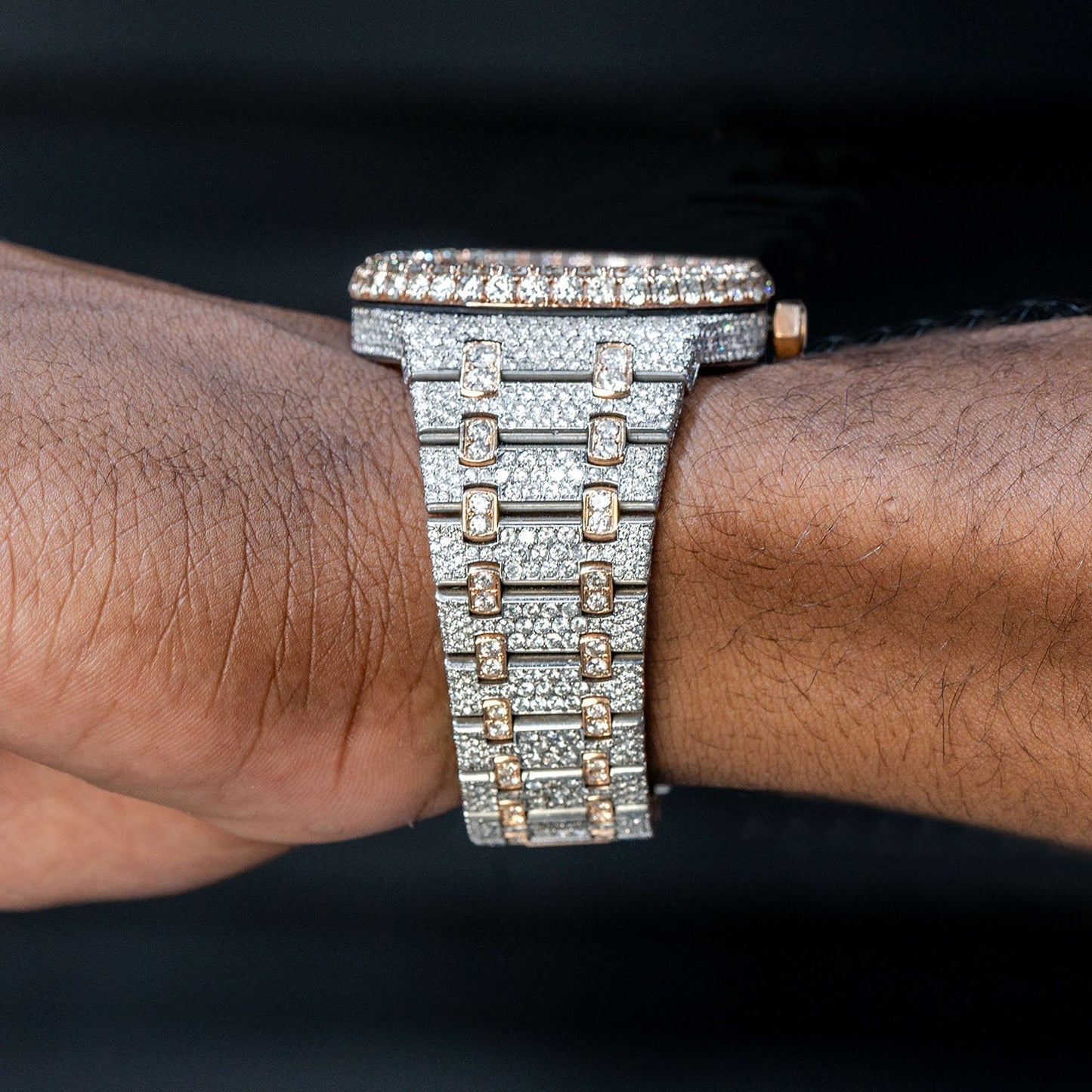 Audemars Piguet Royal Oak | Two Tone | 39 MM | 20 Carats Iced Out