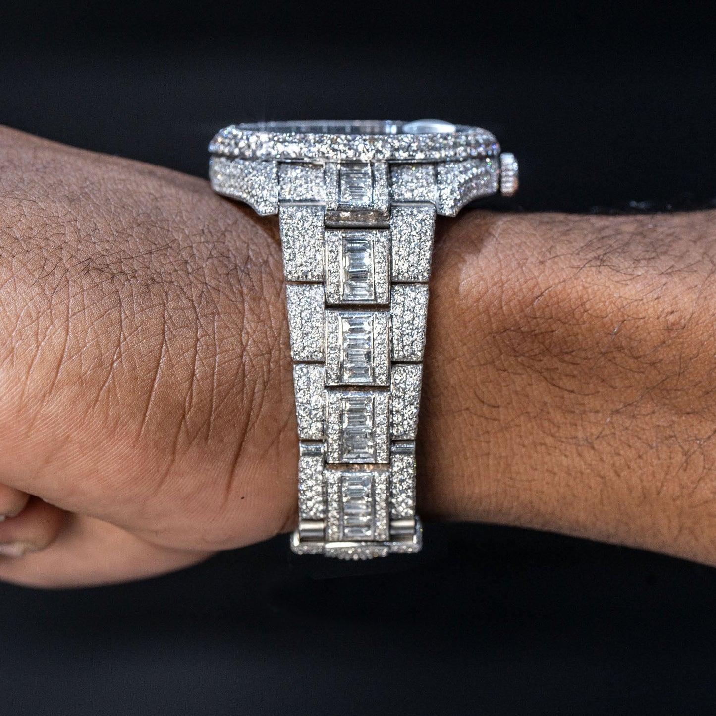 Rolex Datejust 41 MM | Diamond Baguette & Round Iced Out | 40 Carats