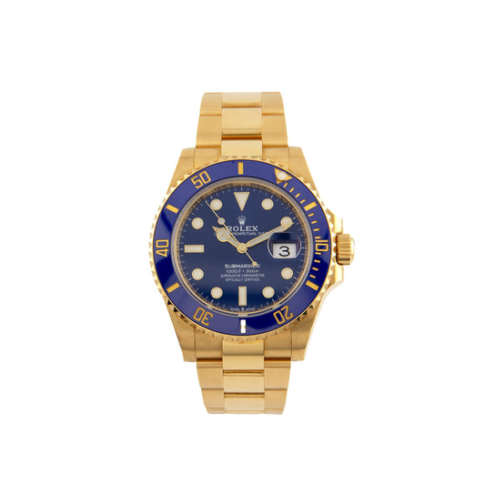 Rolex Submariner Date 126618LB Yellow Gold Blue Dial (2021)