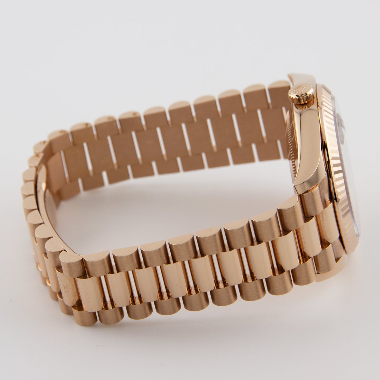 Rolex Day-Date 228235 Rose Gold Eisenkiesel Diamond Dial (2021)