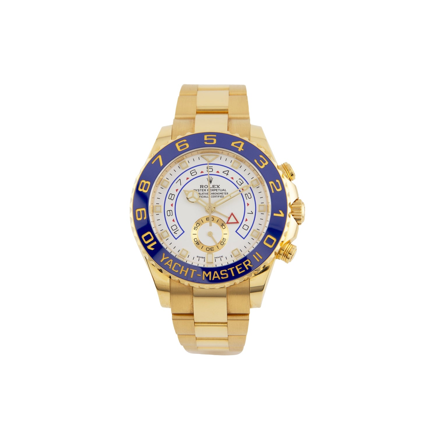 Rolex Yacht-Master II 116688 Yellow Gold White Dial (2021)