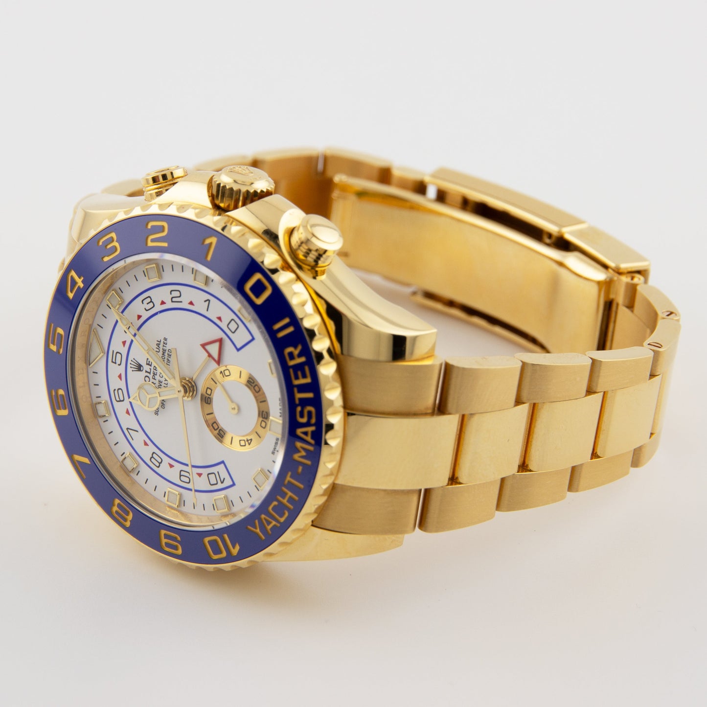 Rolex Yacht-Master II 116688 Yellow Gold White Dial (2021)